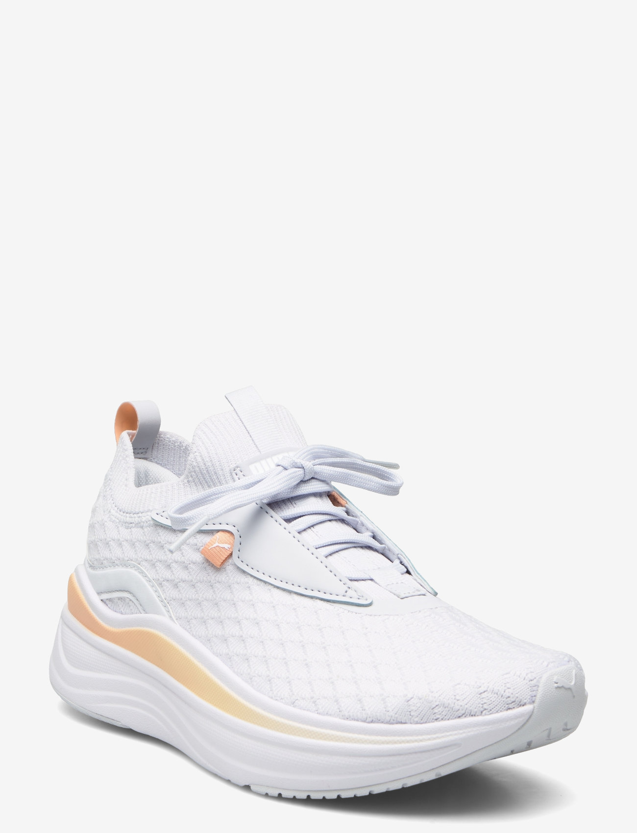 PUMA - Softride Stakd Premium Wns - silver mist-puma white-peach fizz - 0