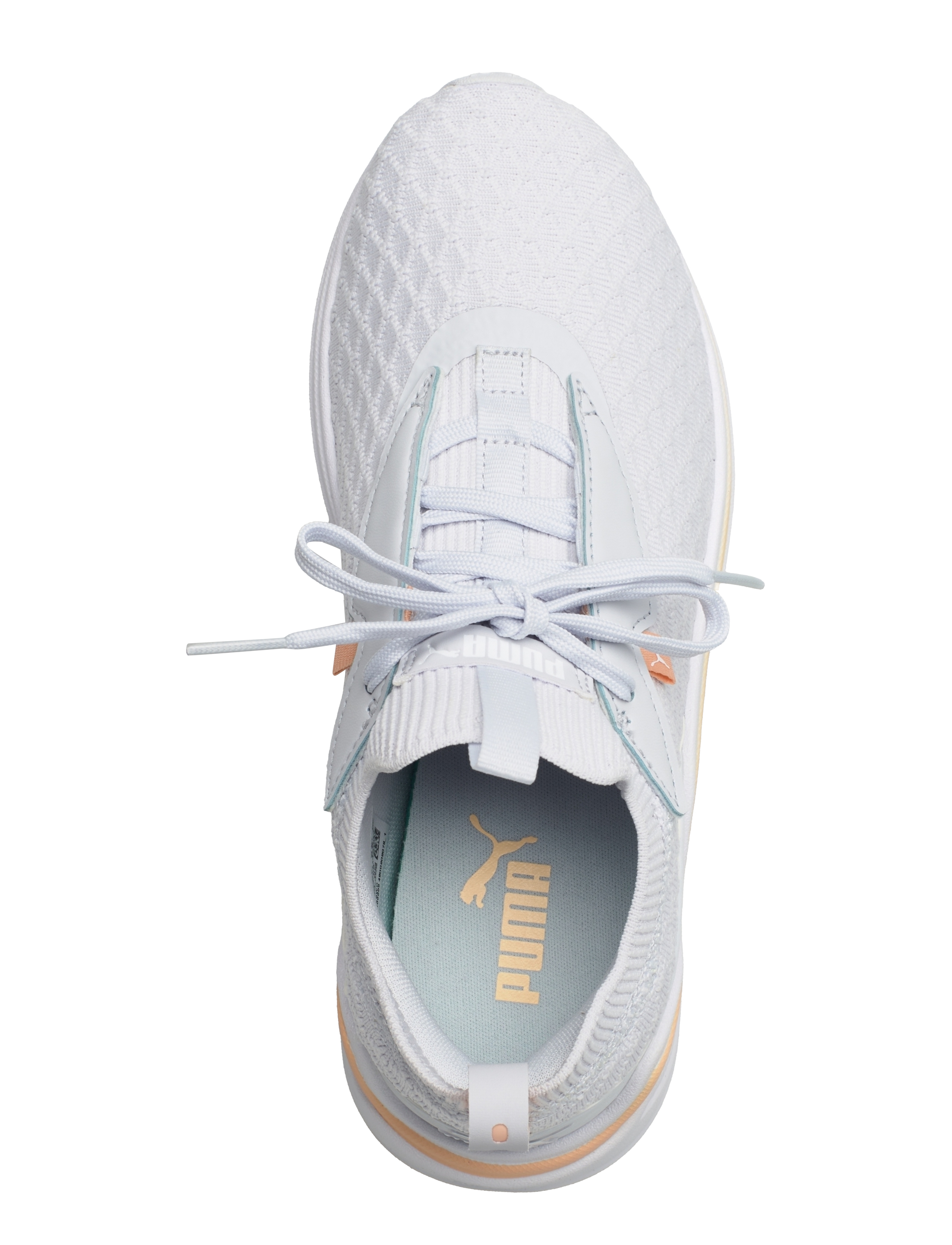 PUMA - Softride Stakd Premium Wns - silver mist-puma white-peach fizz - 3