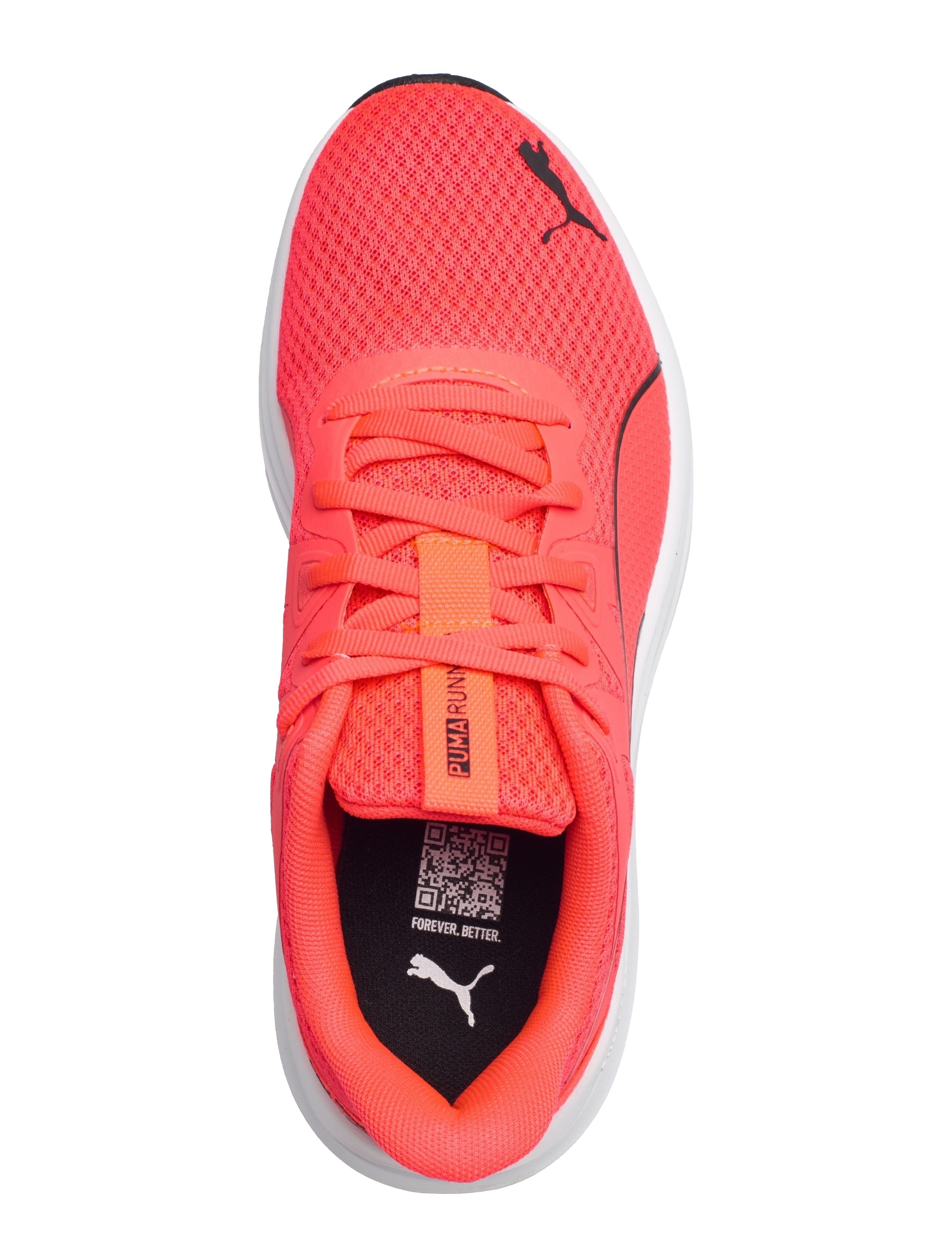 PUMA - Reflect Lite Jr - fire orchid-puma black-puma white - 3