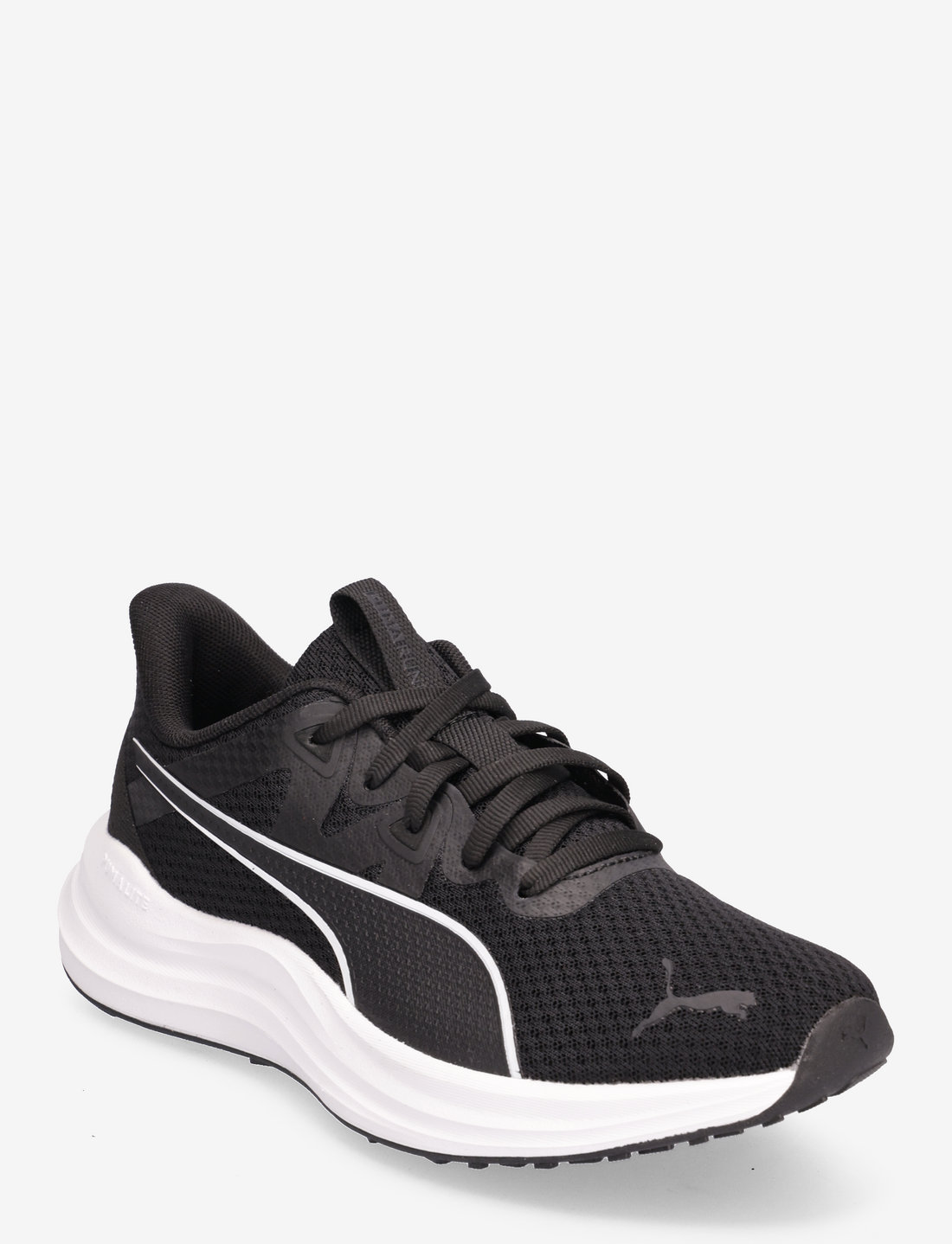 Puma black top jr shoes