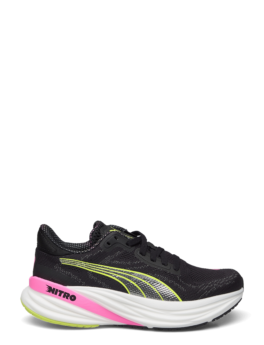 PUMA - Magnify Nitro 2 Psychedelic Rush Wns - puma black-lime pow-poison pink - 1