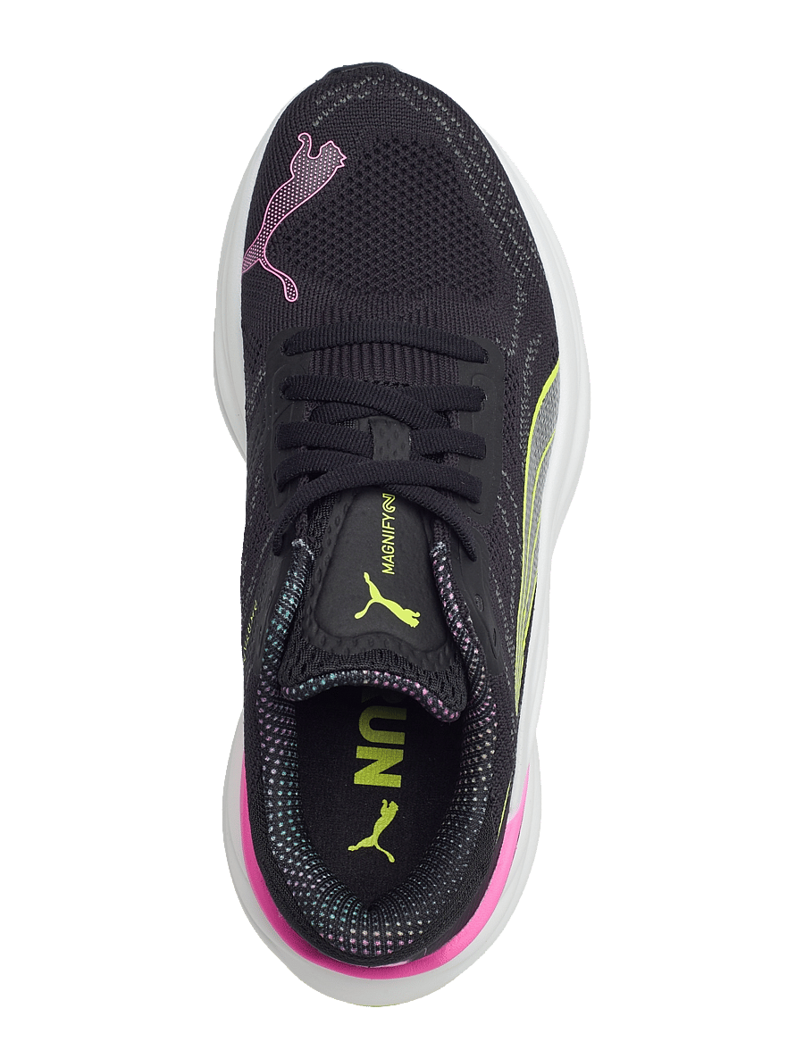PUMA - Magnify Nitro 2 Psychedelic Rush Wns - puma black-lime pow-poison pink - 3