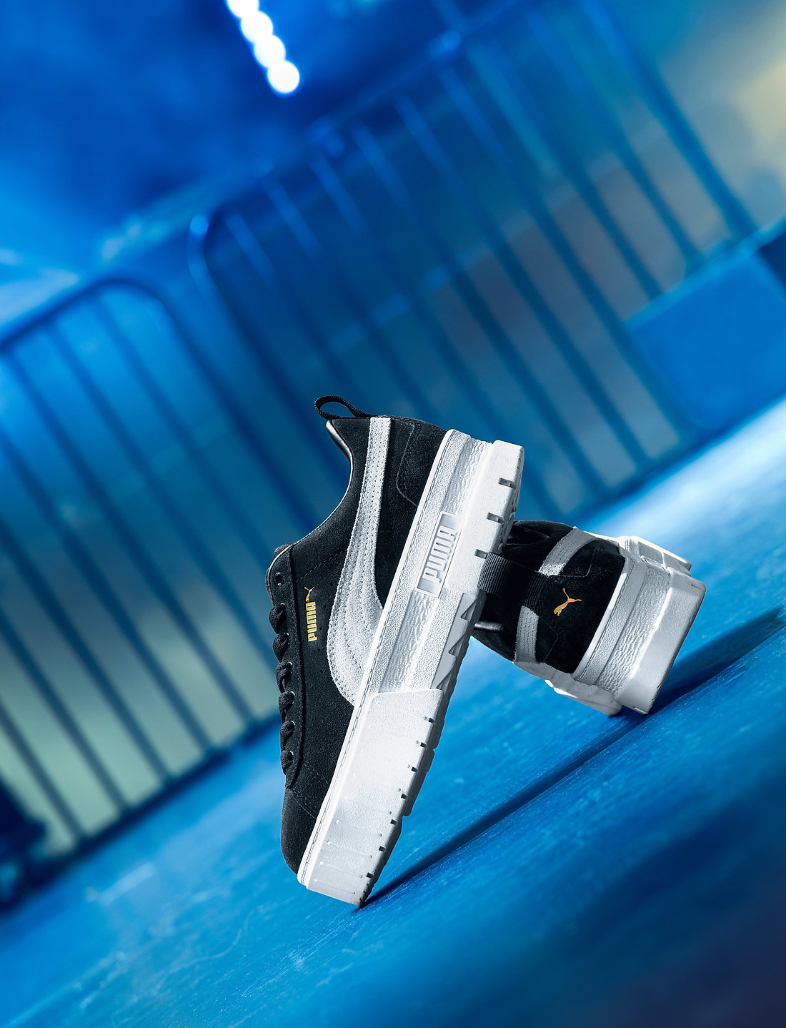 PUMA - Mayze Wn s - tennised - puma black-puma white - 0