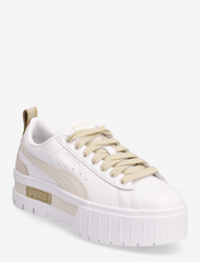 PUMA - Mayze Luxe Wns - masīvi sportiskā stila apavi - puma white-pale khaki - 0