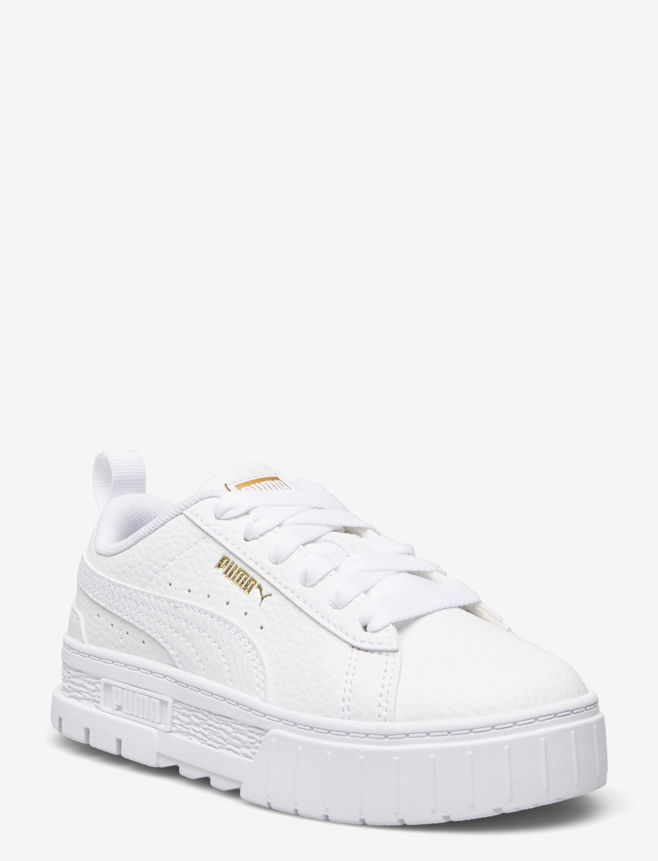 PUMA - Mayze Lth PS - kläder - puma white-puma team gold - 0