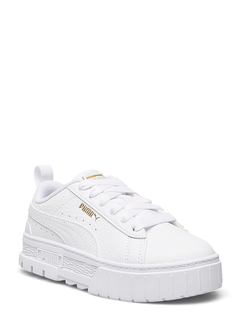 PUMA - Mayze Lth PS - apģērbs - puma white-puma team gold - 0
