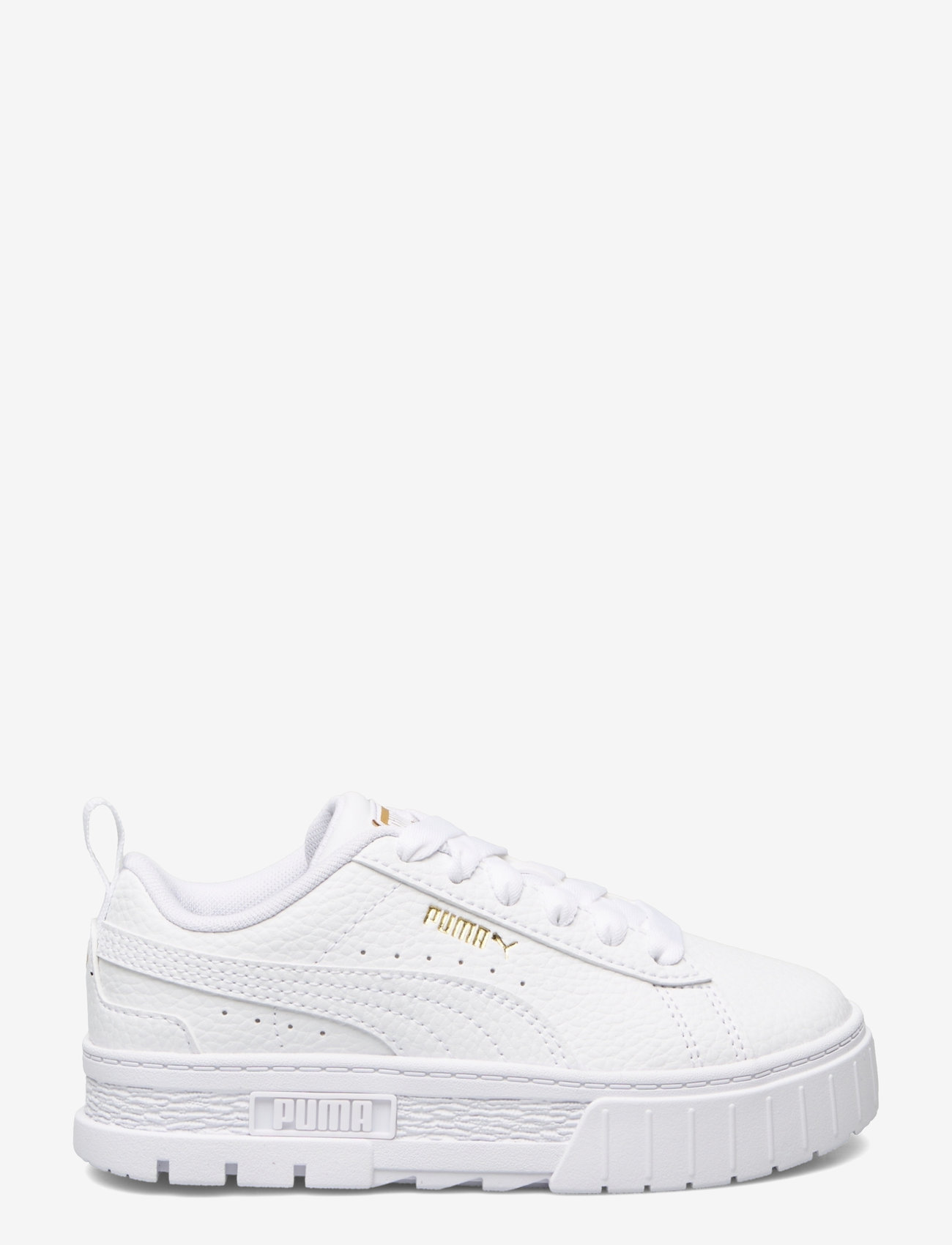 PUMA - Mayze Lth PS - kläder - puma white-puma team gold - 1