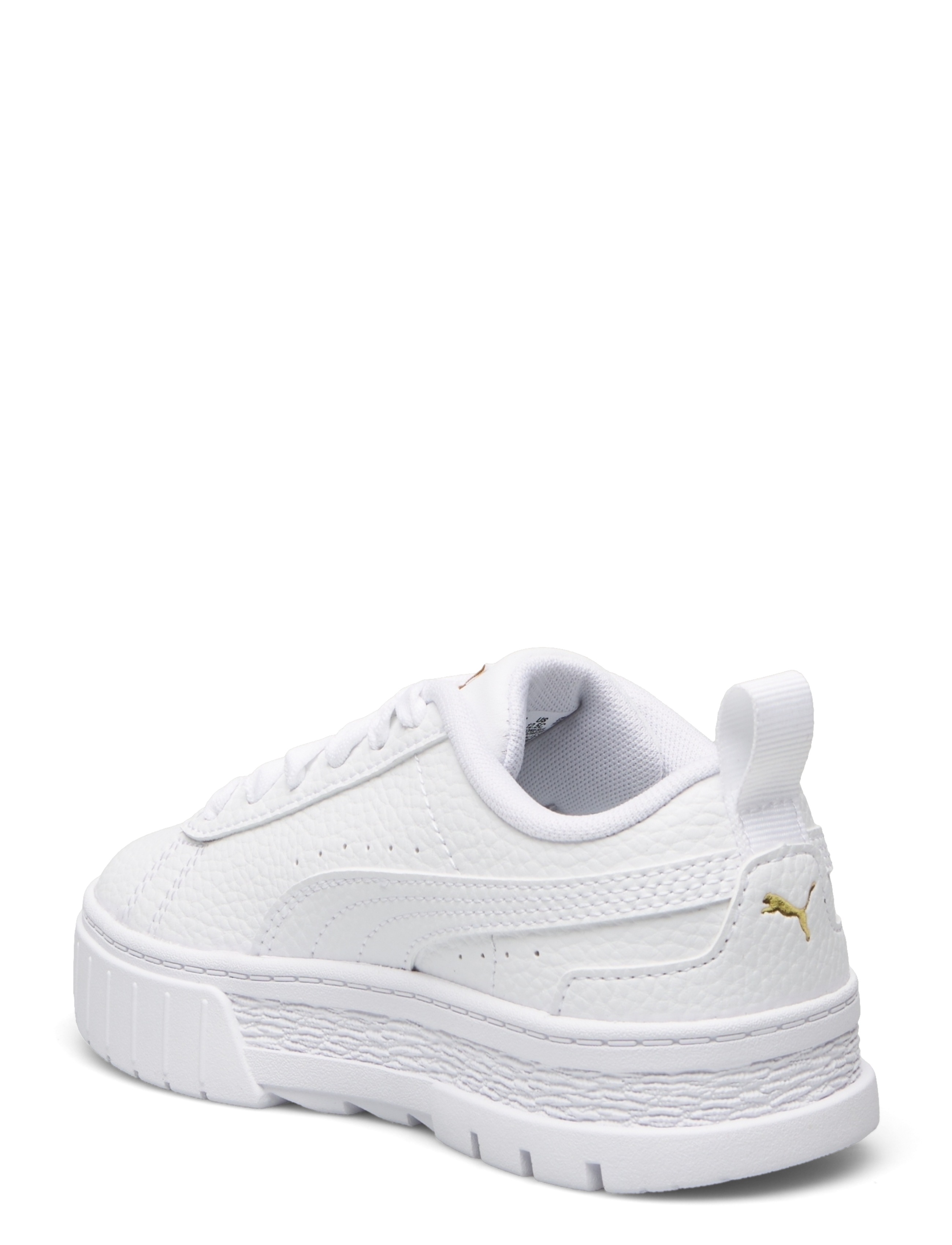PUMA - Mayze Lth PS - puma white-puma team gold - 2