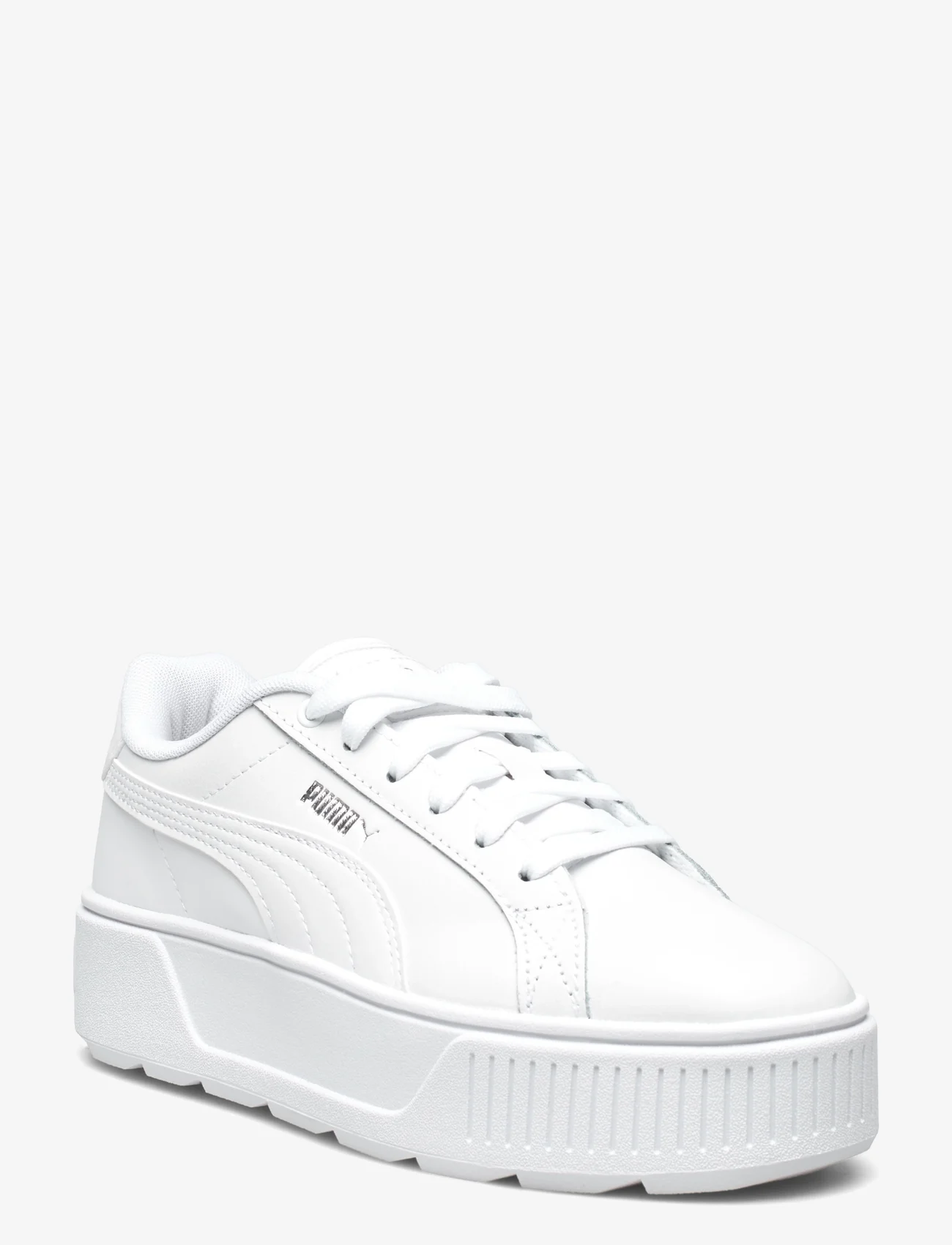 PUMA - Karmen L - låga sneakers - puma white-puma white-puma silver - 0
