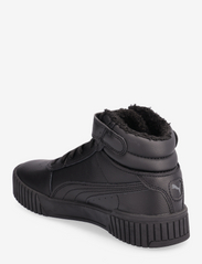 PUMA - Carina 2.0 Mid WTR - sportiska stila apavi ar paaugstinātu potītes daļu - puma black-puma black-dark shadow - 2