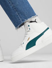 PUMA - CA Pro Mid - höga sneakers - puma white-malachite - 5