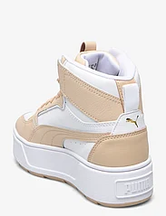 PUMA - Karmen Rebelle Mid - chunky sneakers - puma white-light sand - 2