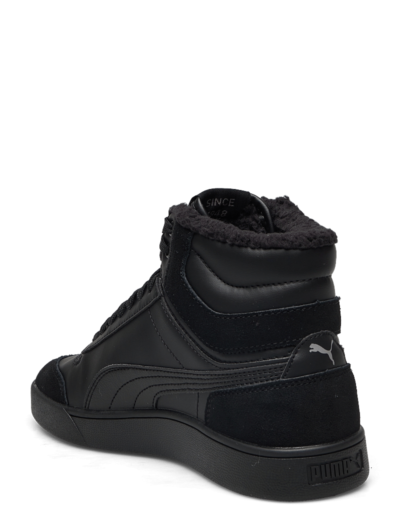 Puma Shuffle Mid Fur PUMA BLACK-PUMA BLACK-STEEL GRAY