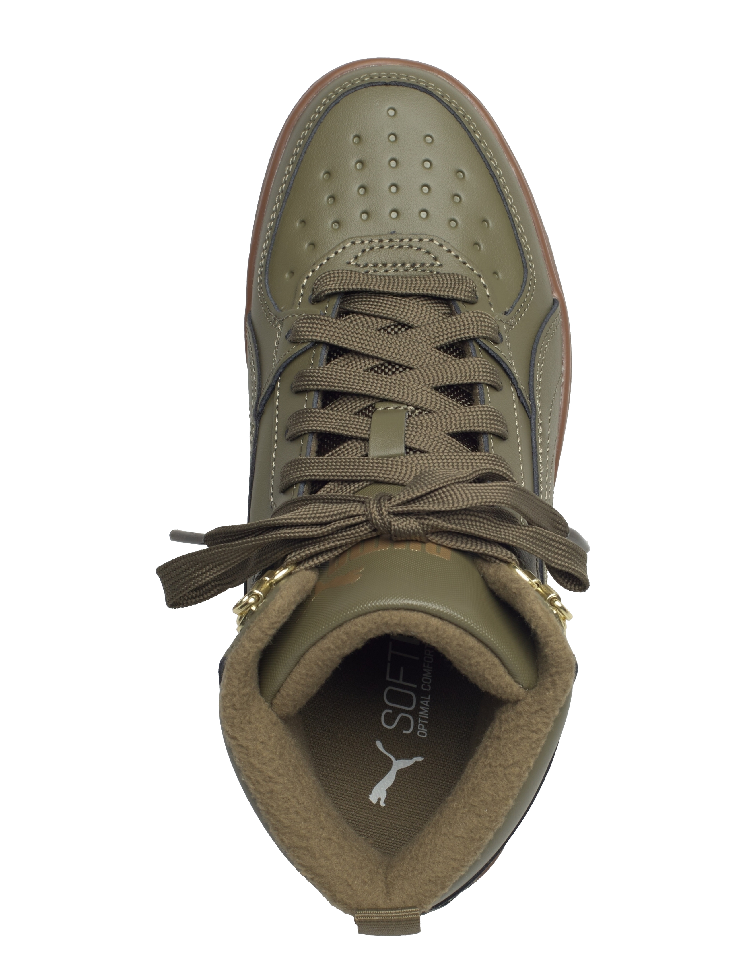 PUMA - Rebound Rugged Jr - burnt olive-burnt olive-puma team gold - 3
