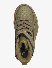 PUMA - Rebound Rugged V PS - høje sneakers - burnt olive-burnt olive-puma team gold - 3
