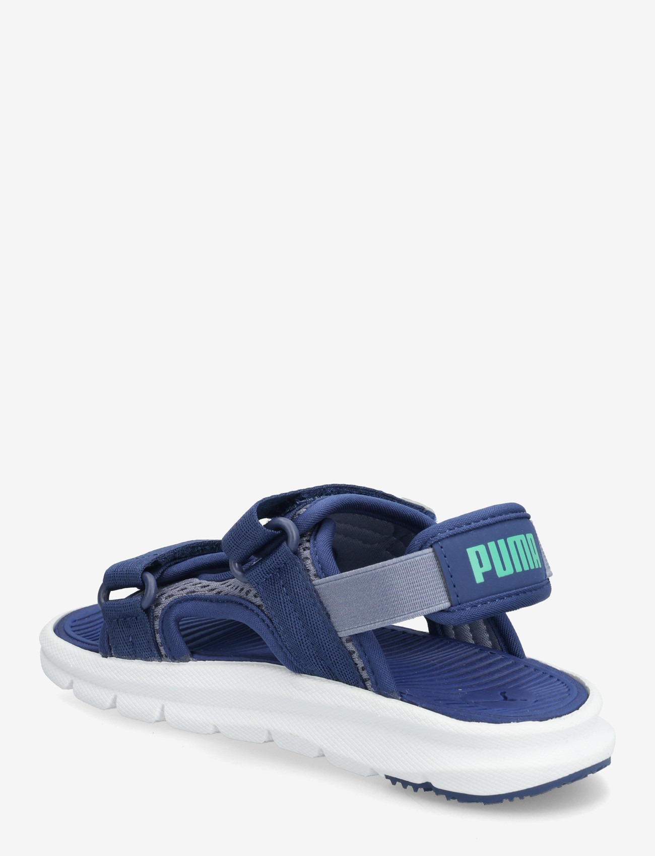 PUMA - Puma Evolve Sandal PS - tøj - gray sky-blue jewel-vibrant green - 2
