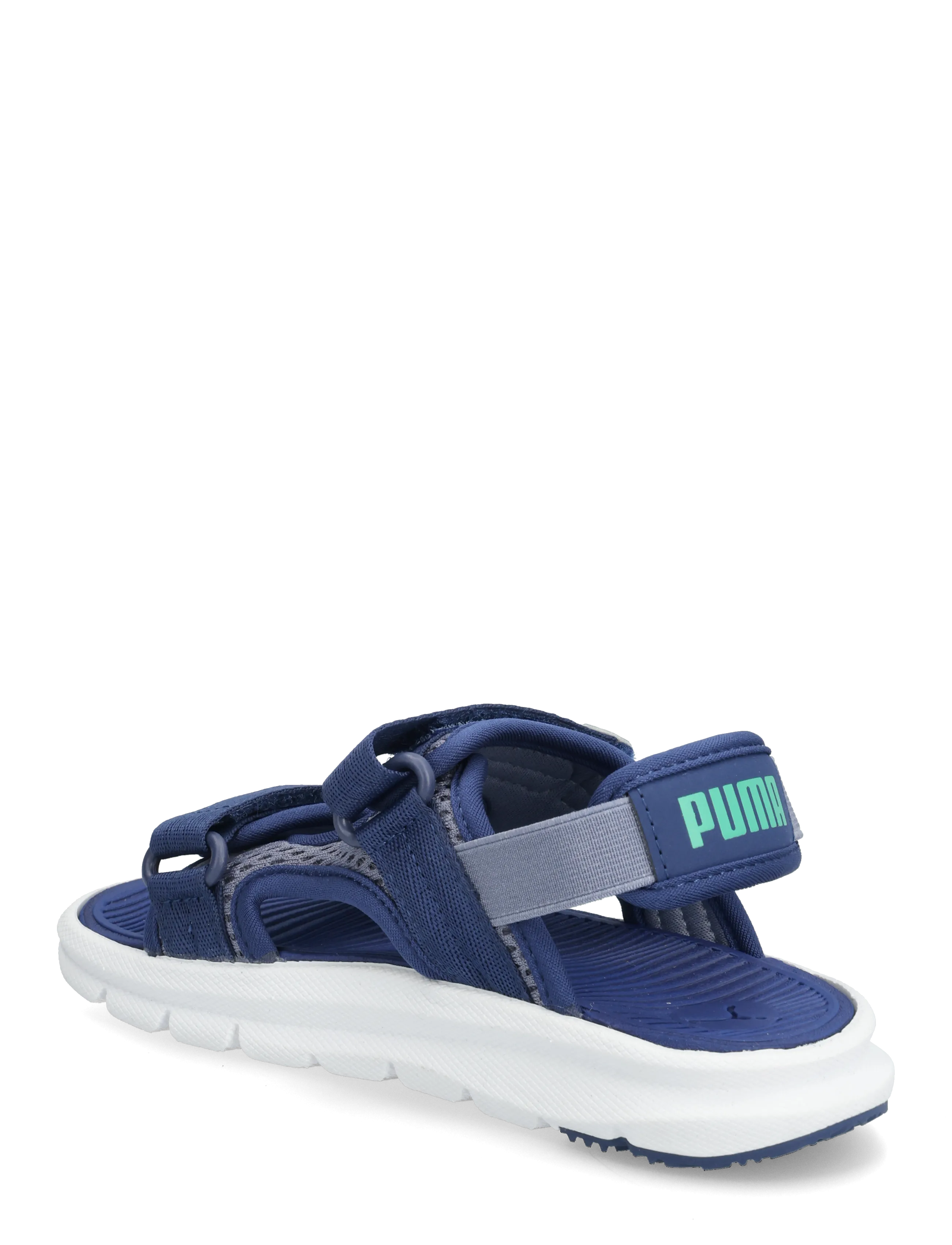 PUMA - Puma Evolve Sandal PS - kleidung - gray sky-blue jewel-vibrant green - 2