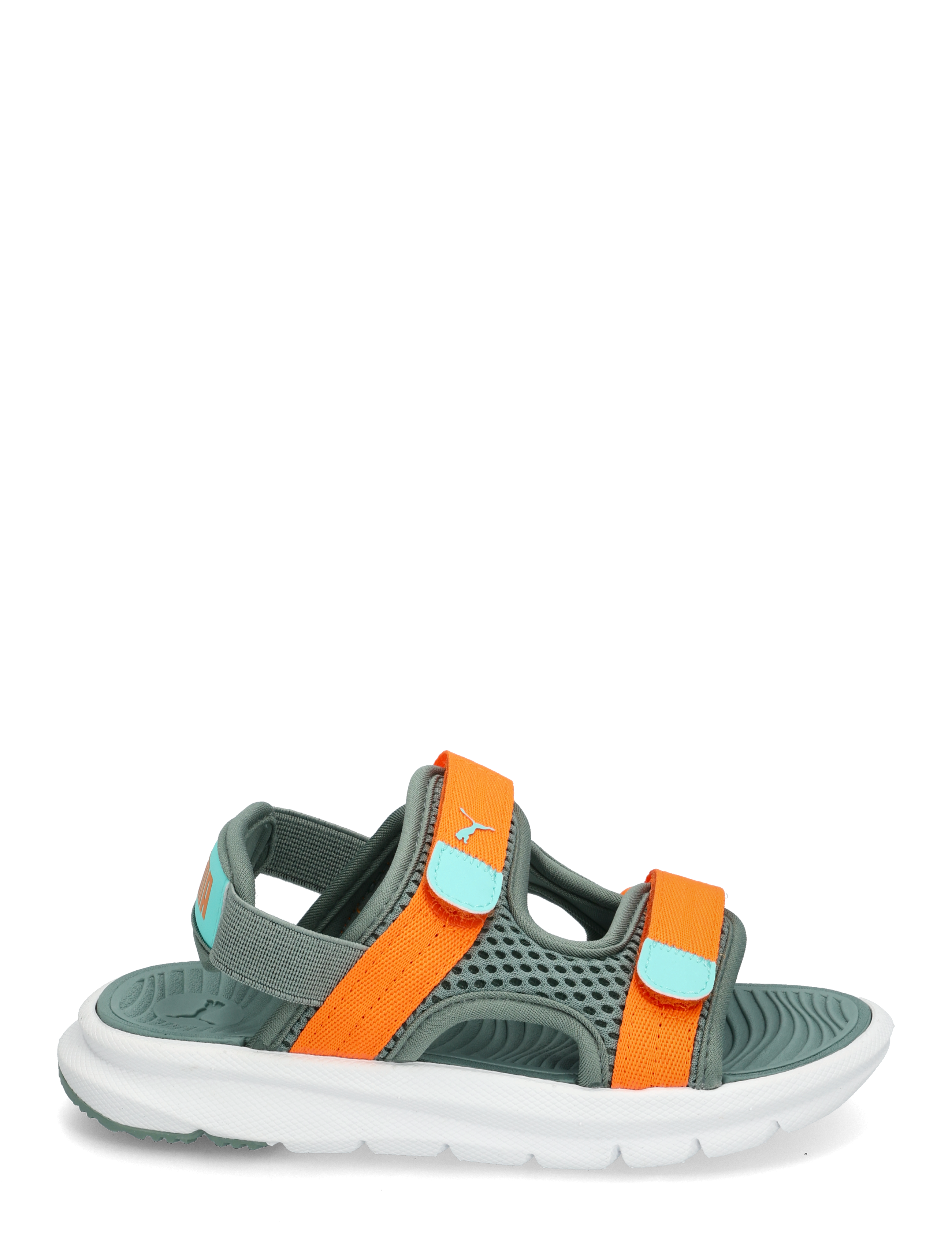 PUMA - Puma Evolve Sandal PS - green moon-orange glo-aquatic - 1