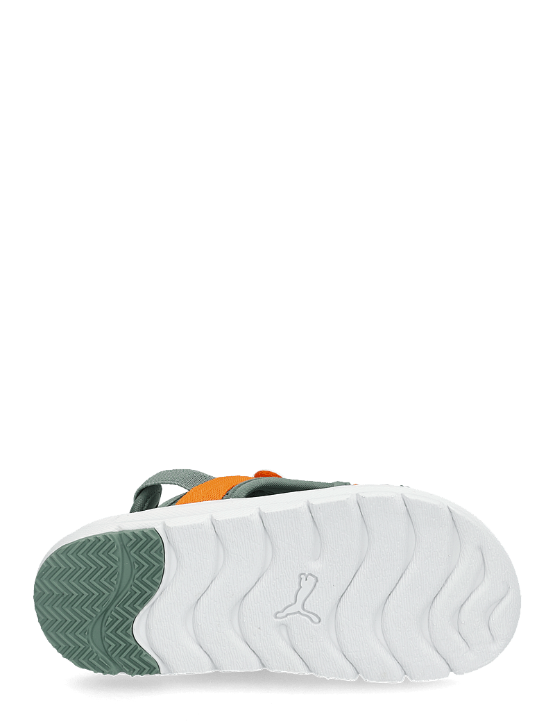PUMA - Puma Evolve Sandal PS - green moon-orange glo-aquatic - 4
