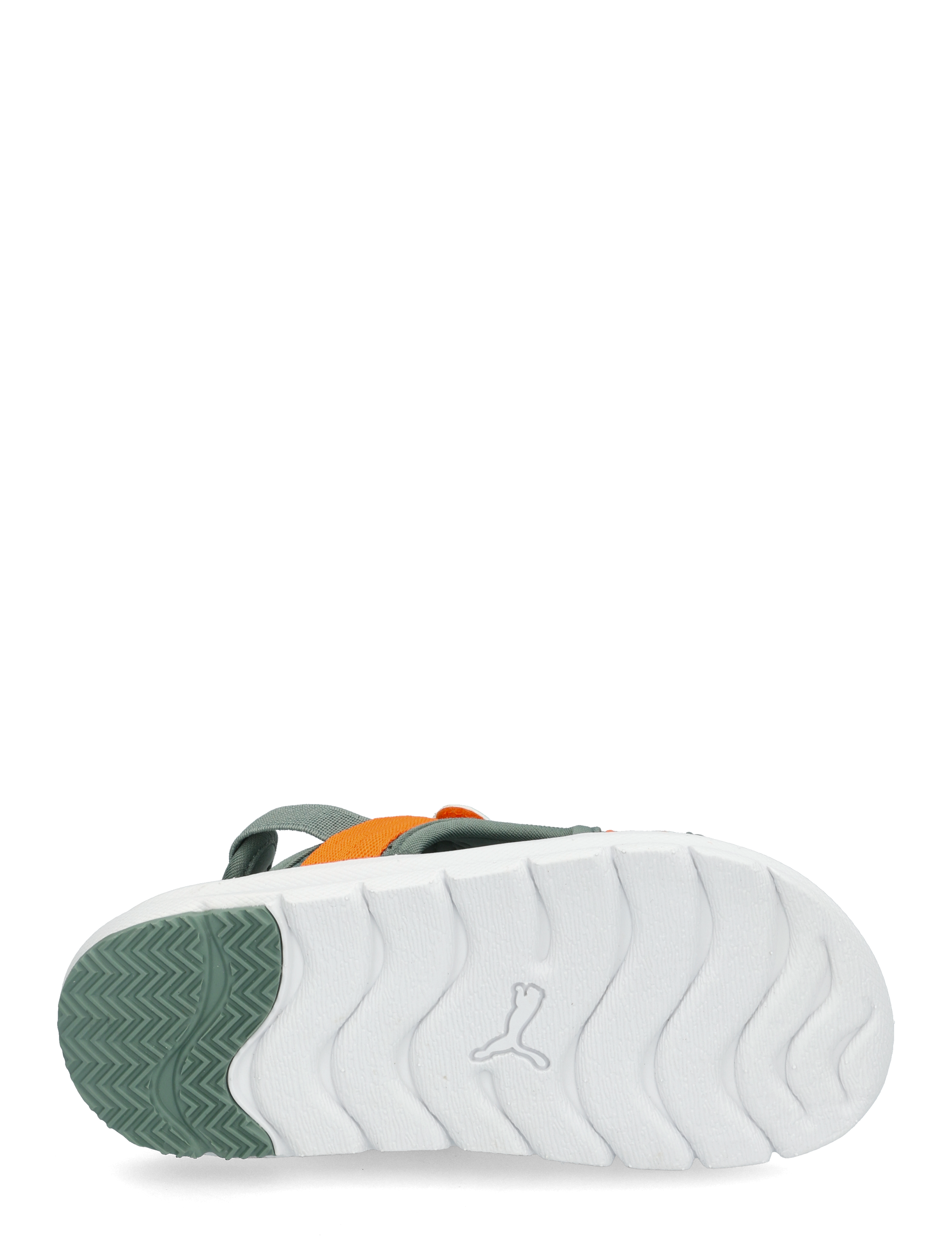PUMA - Puma Evolve Sandal PS - green moon-orange glo-aquatic - 4