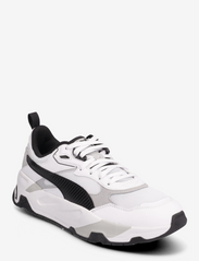 PUMA - Trinity - sportiska stila apavi ar pazeminātu potītes daļu - puma white-puma black-cool light gray - 0