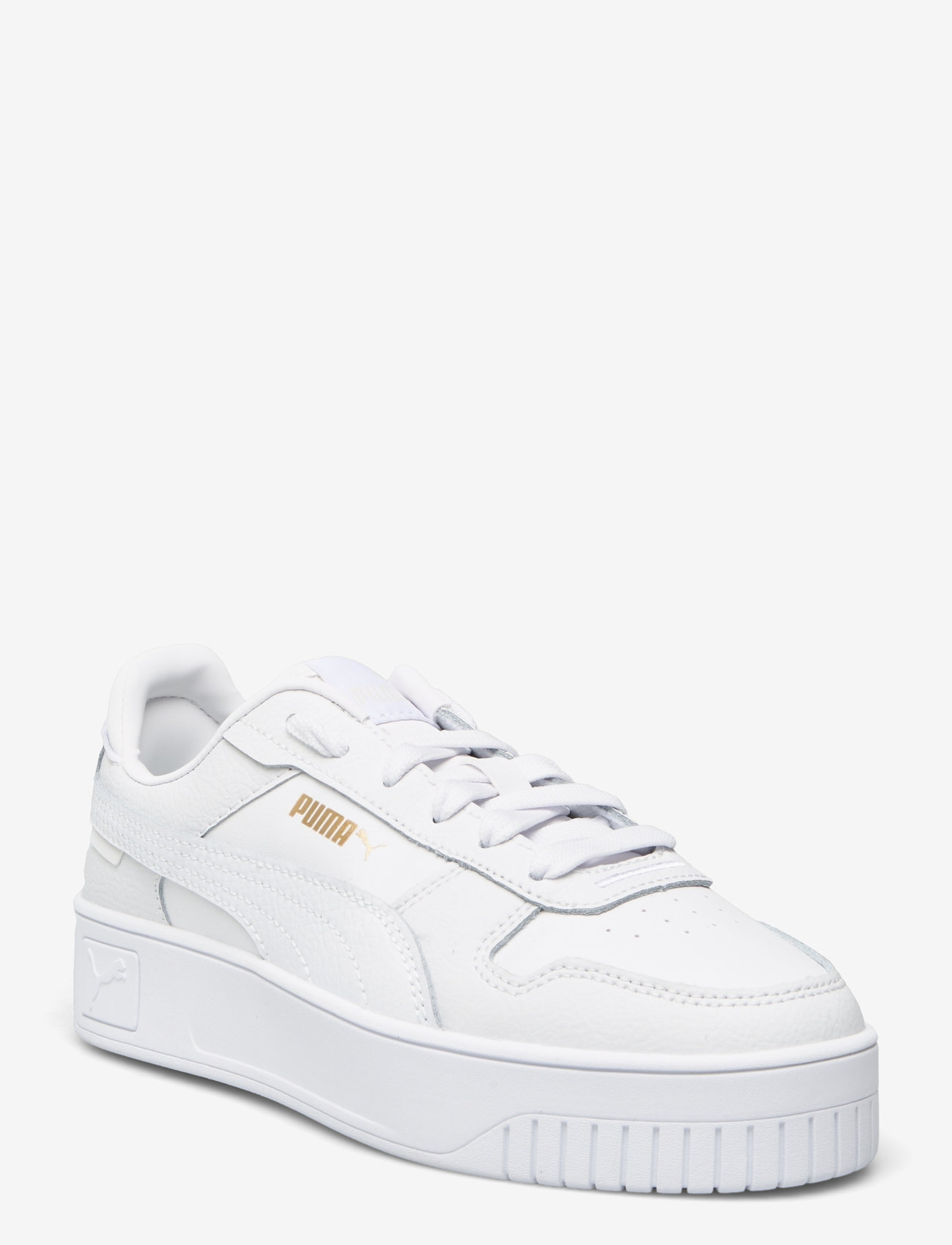 PUMA - Carina Street - niedrige sneakers - puma white-puma white-puma gold - 0