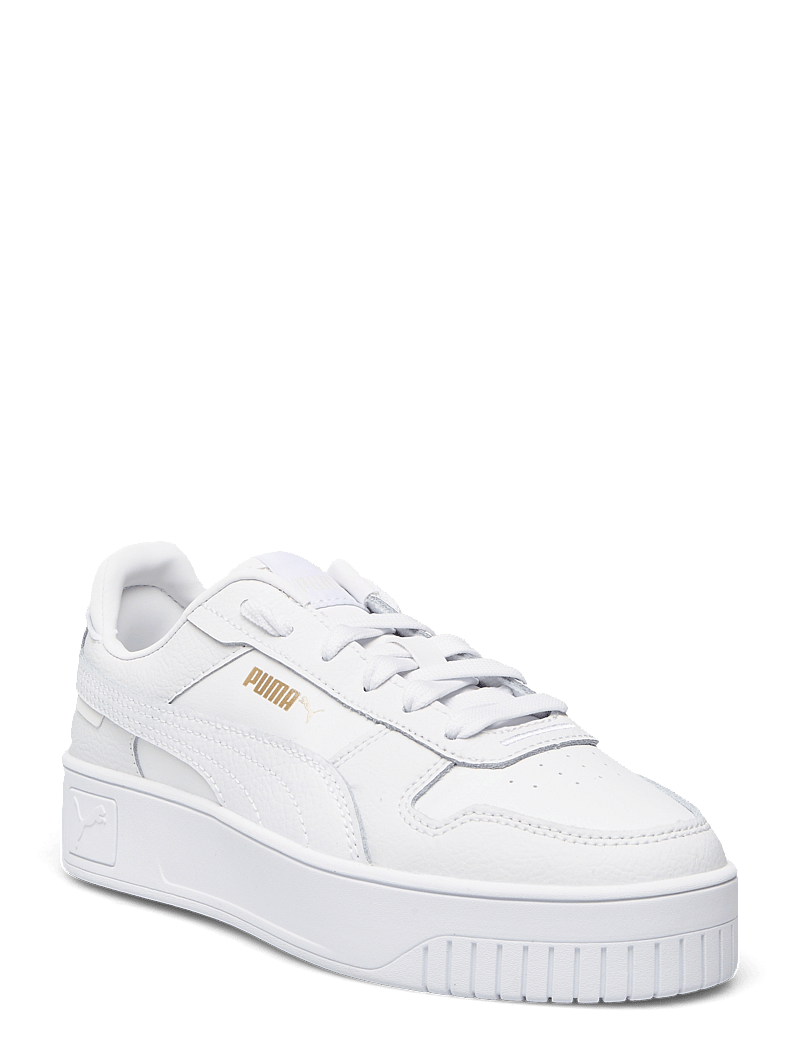 PUMA - Carina Street - niedrige sneakers - puma white-puma white-puma gold - 0