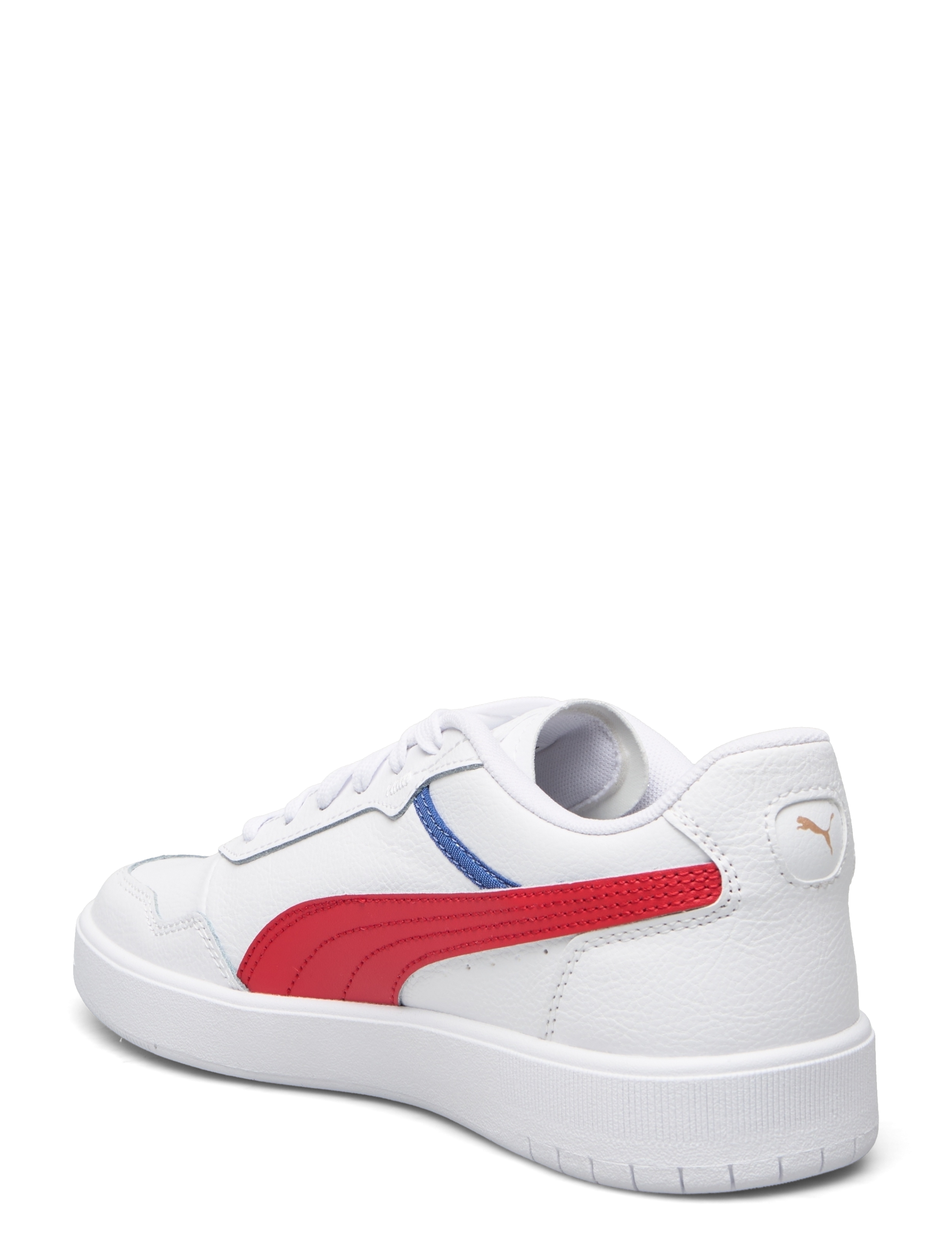 PUMA - Court Ultra Jr - puma white-for all time red-clyde royal-puma gold - 2