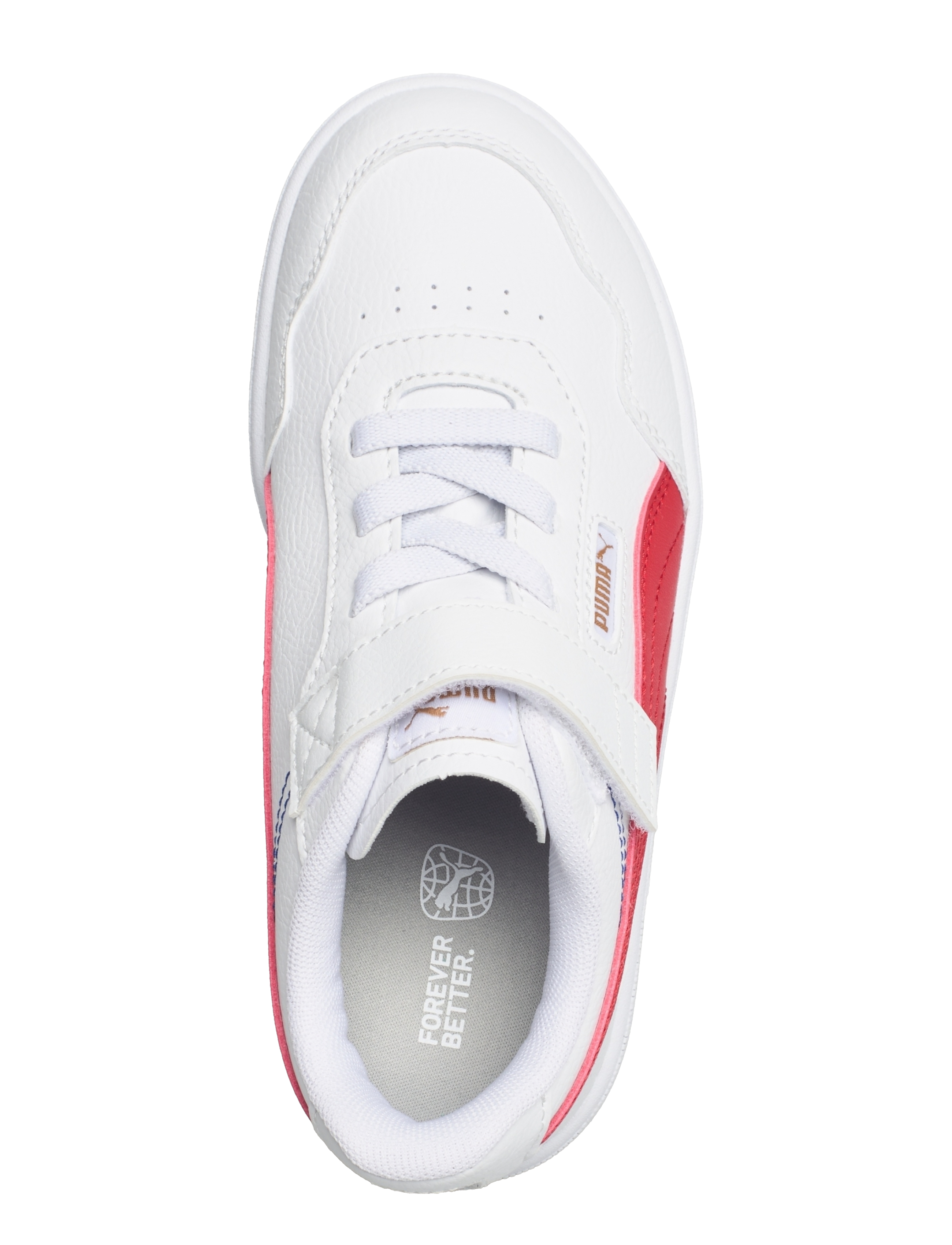 PUMA - Court Ultra AC+ PS - puma white-for all time red-clyde royal-puma gold - 3