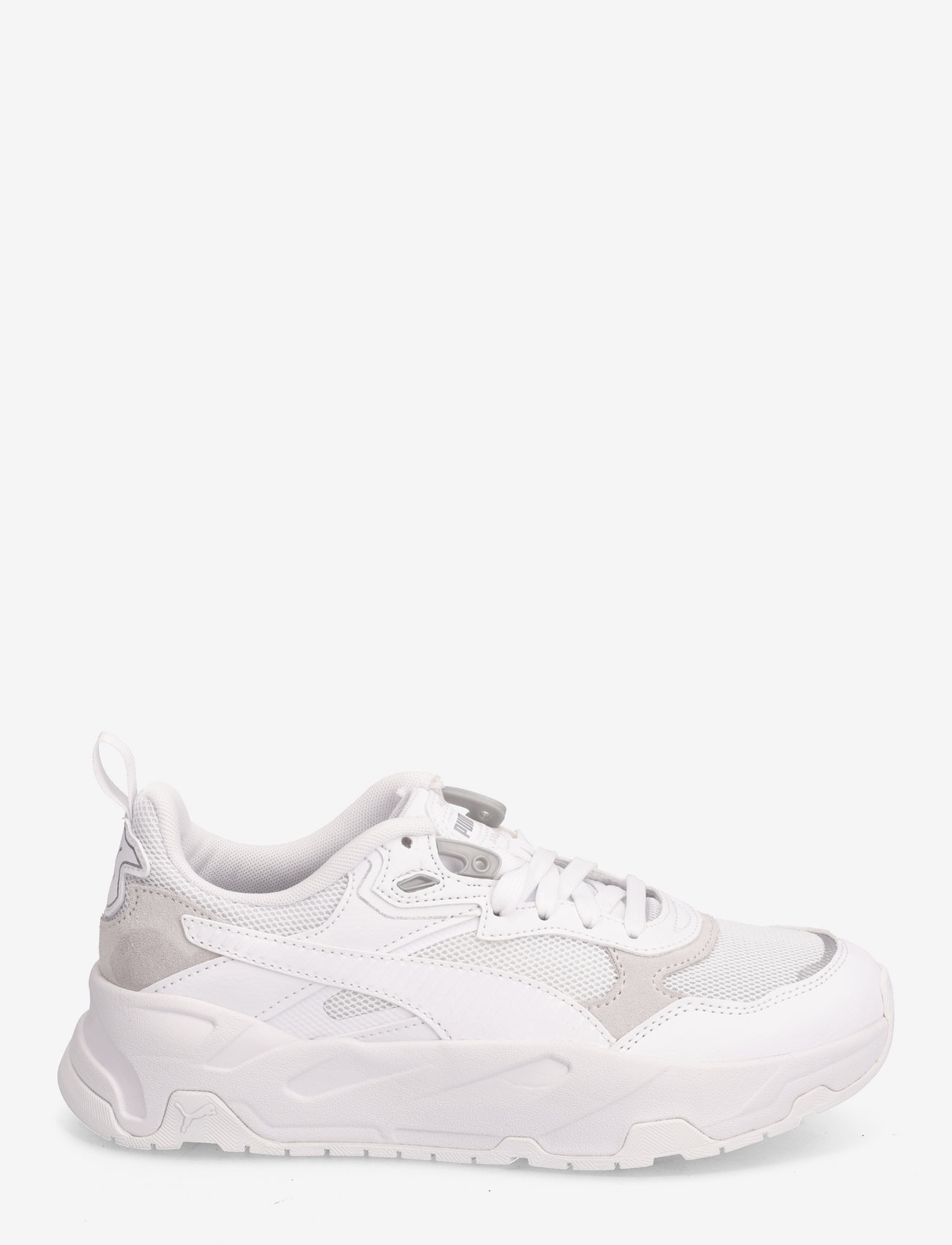 PUMA - Trinity Jr - niedriger schnitt - puma white-puma white-puma silver - 1
