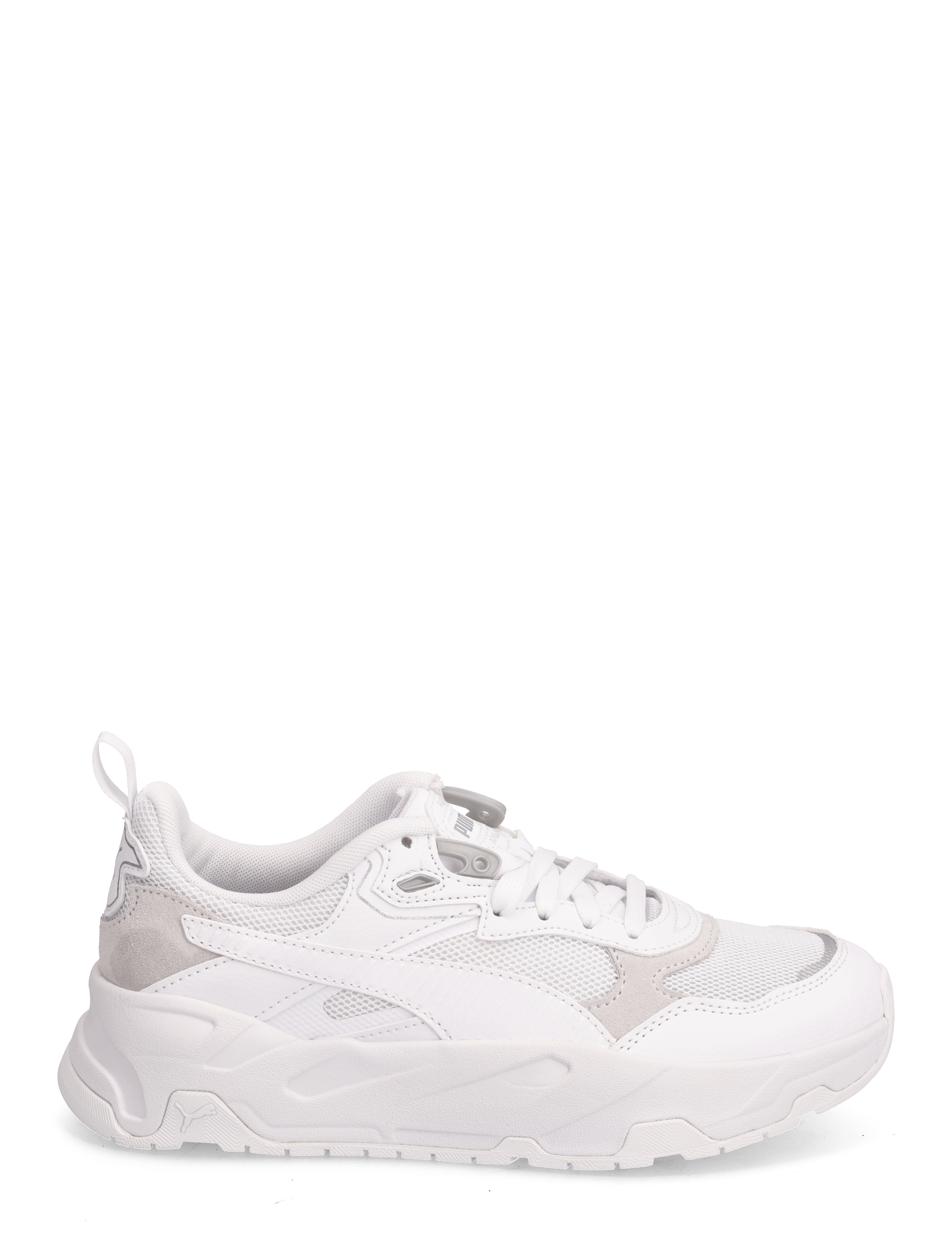 PUMA - Trinity Jr - puma white-puma white-puma silver - 1
