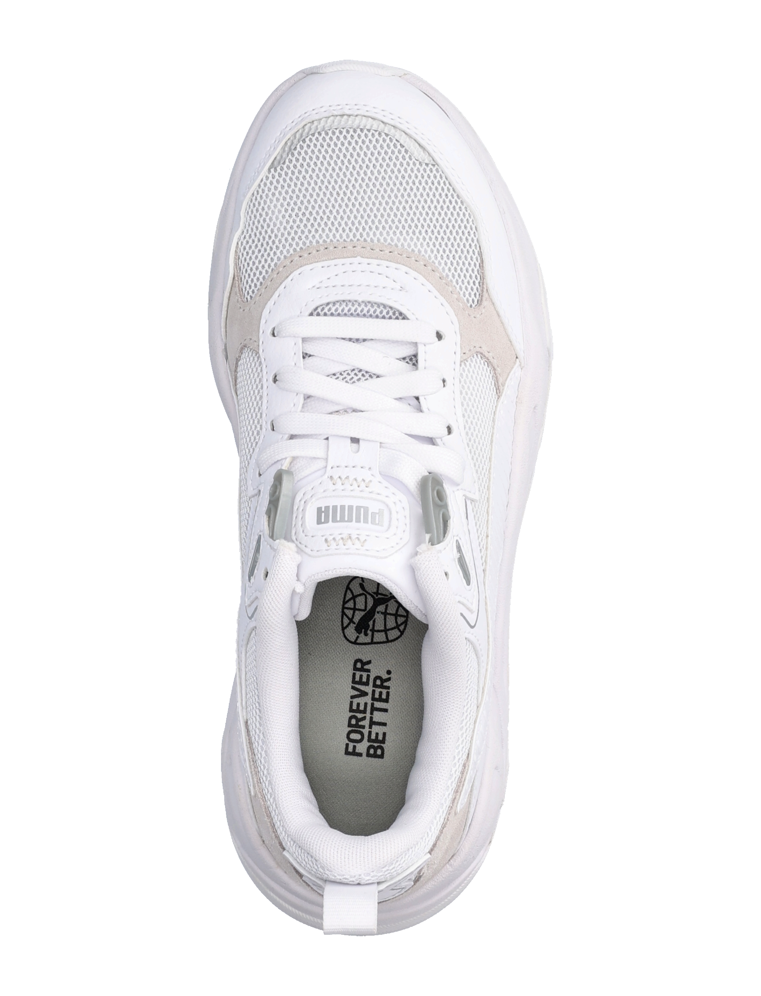 PUMA - Trinity Jr - puma white-puma white-puma silver - 3