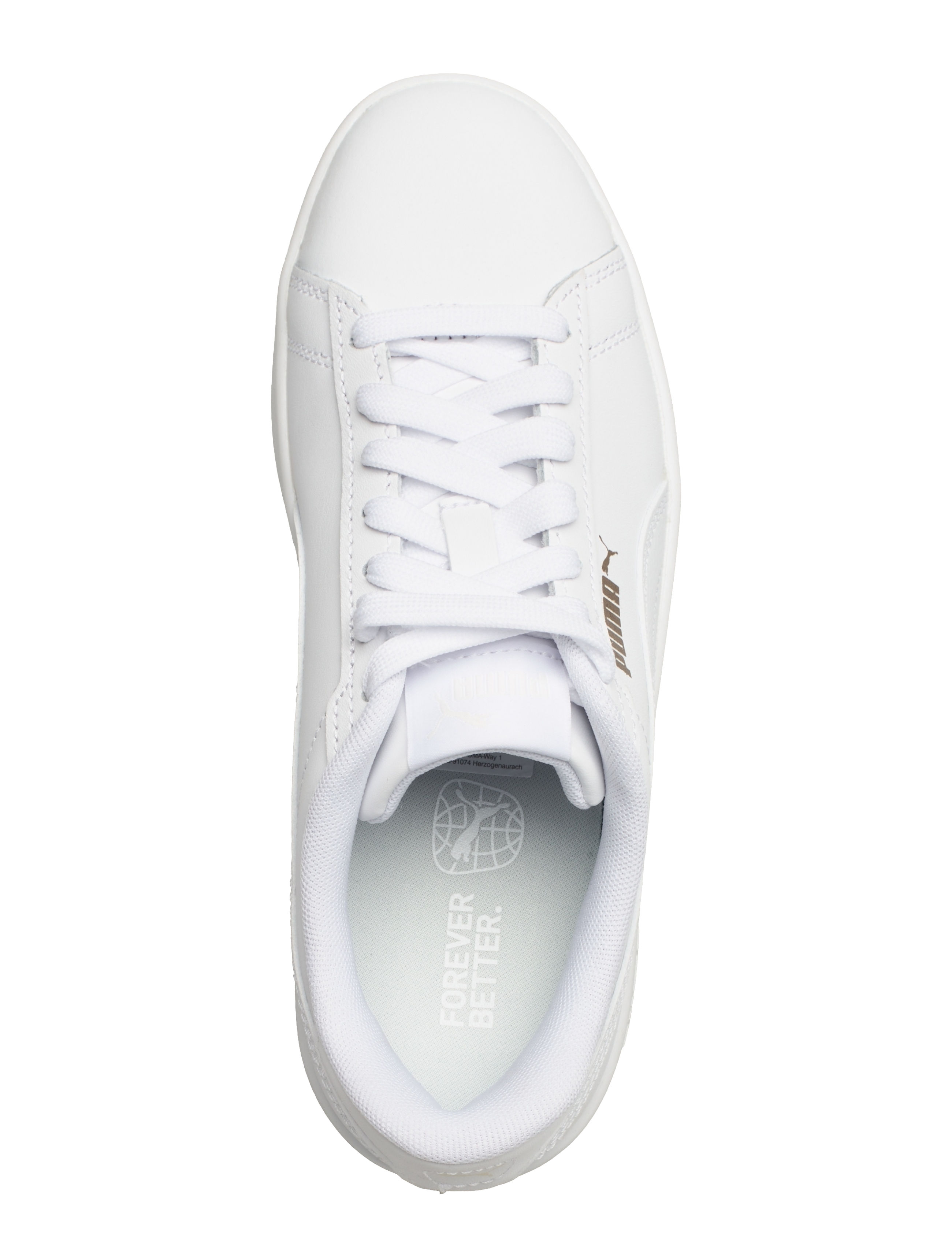 PUMA - Puma Smash 3.0 L - puma white-puma white-puma gold - 3