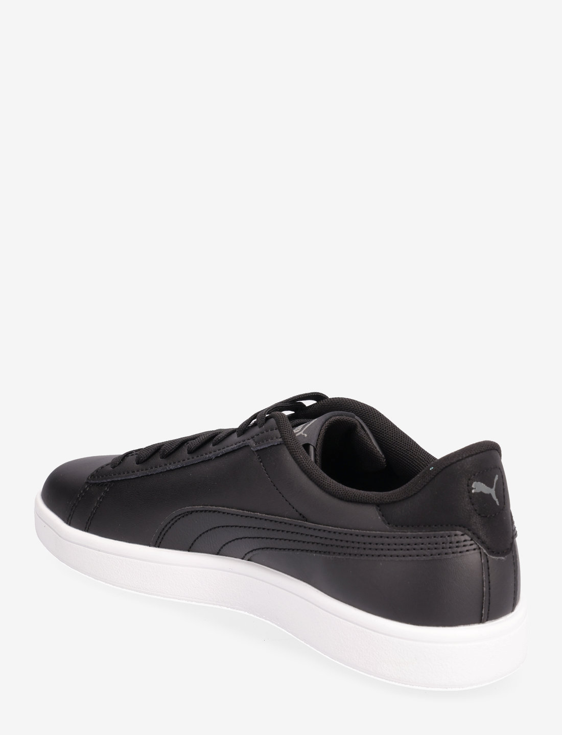 Puma smash l black discount white