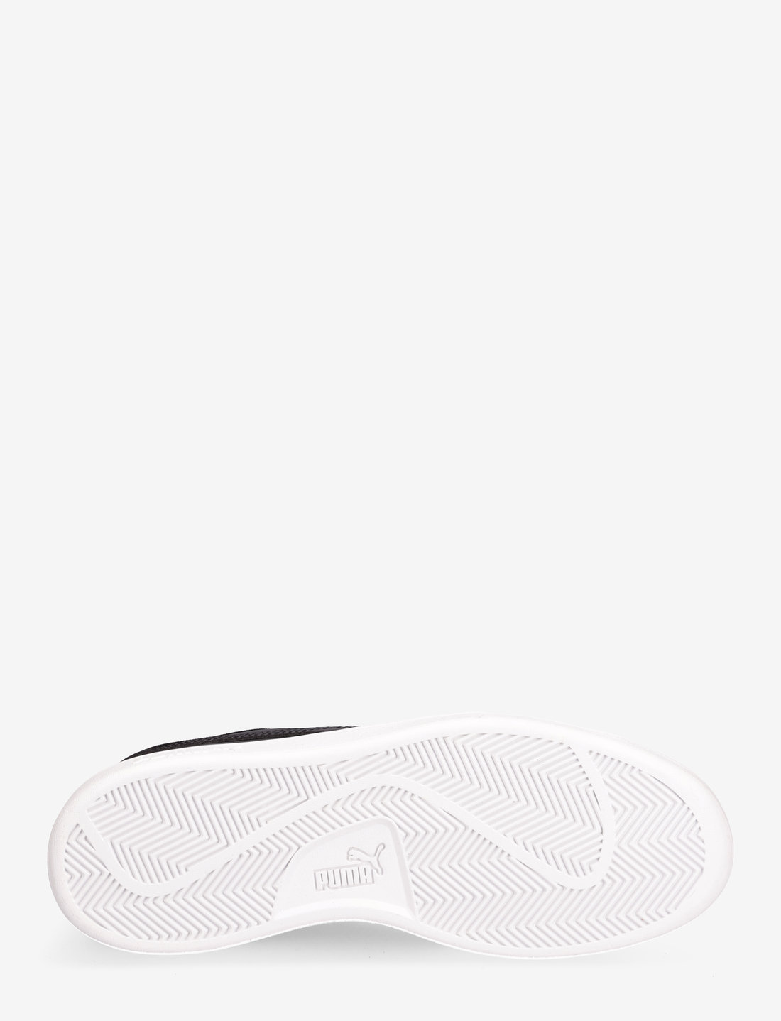 Puma black shoes with 2025 white sole