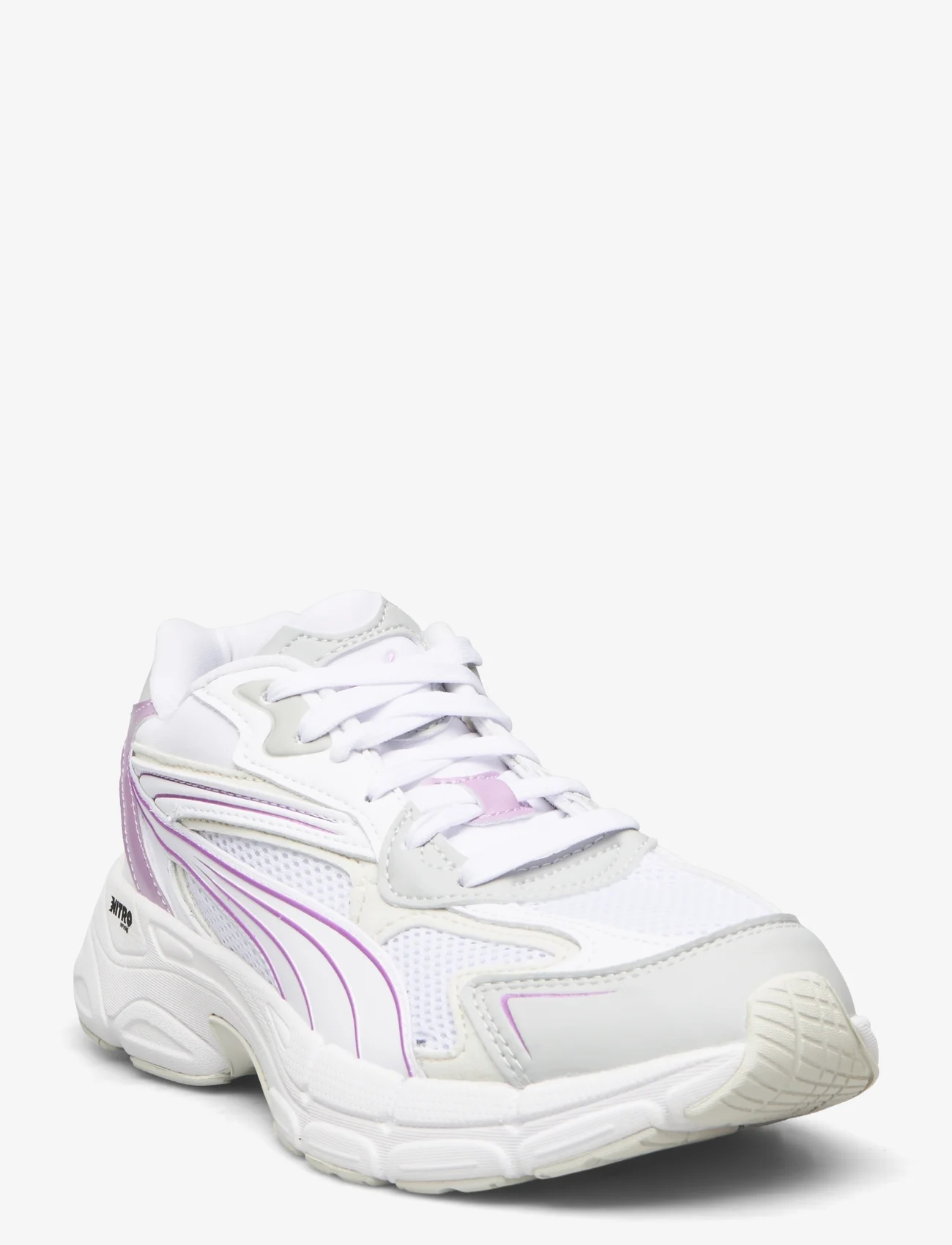 PUMA - Teveris Nitro Metallic Wns - lage sneakers - puma white-ash gray - 0