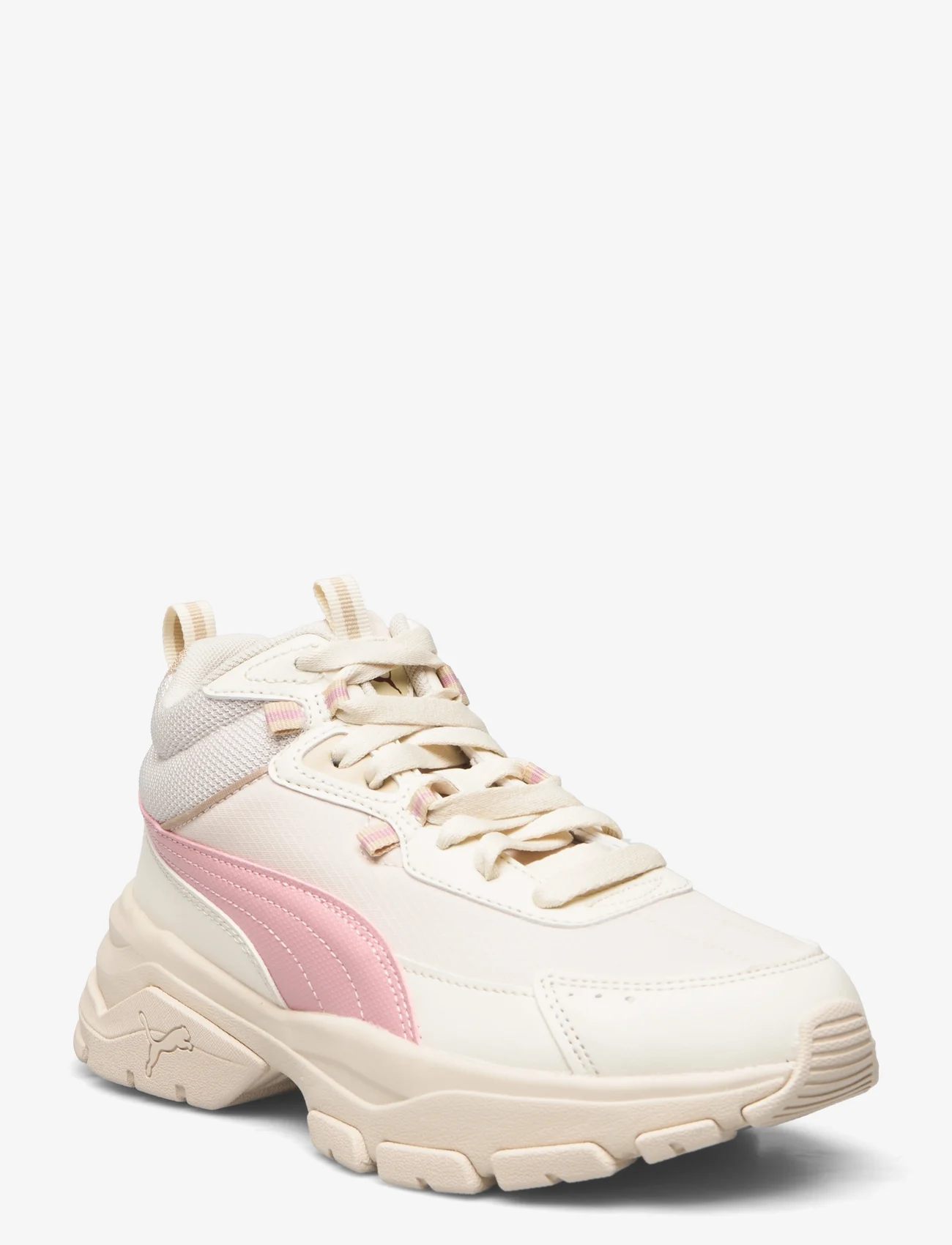 PUMA - Cassia Via Mid - chunky sneakers - frosted ivory-future pink-alpine snow-granola-dark jasper - 0