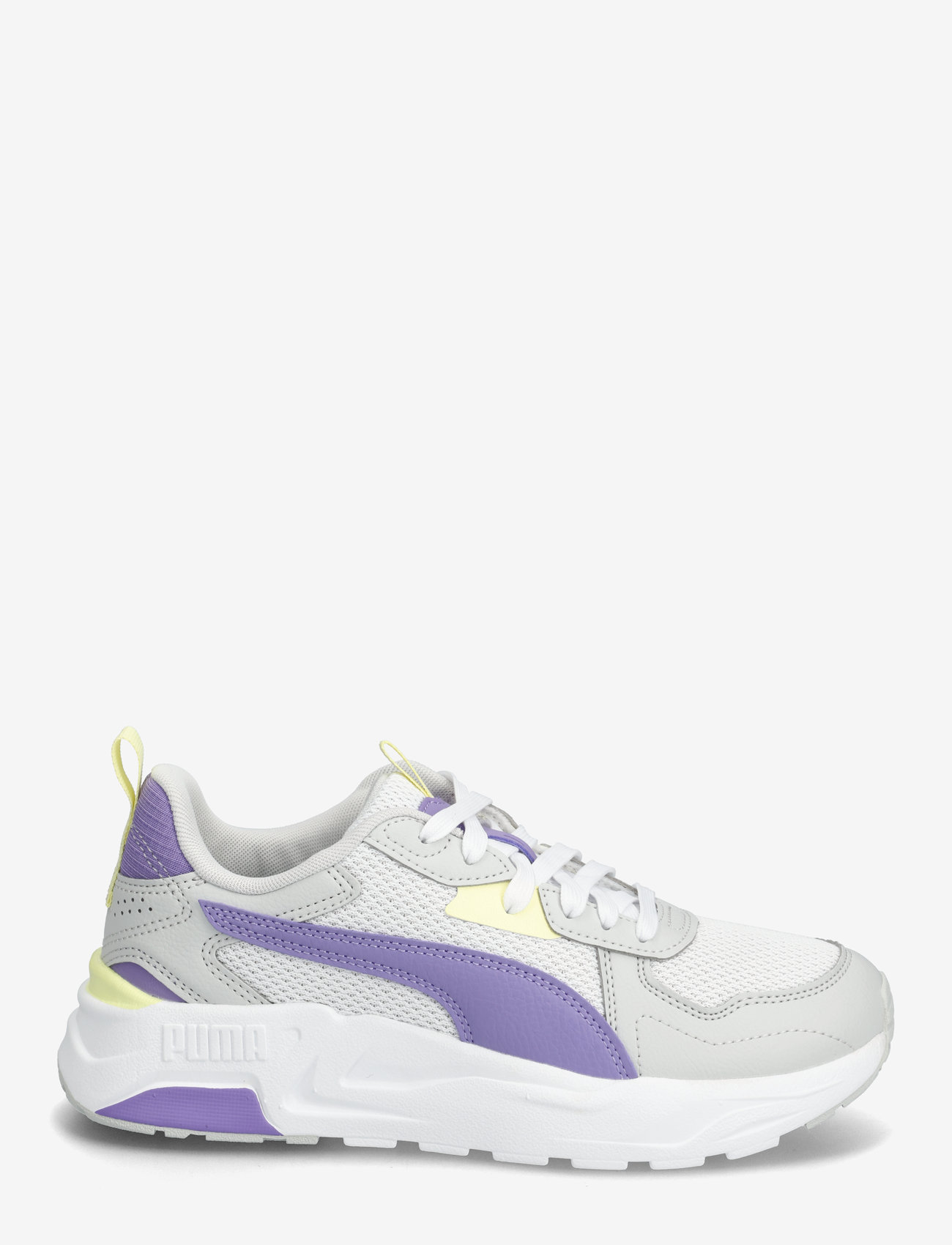 PUMA - Trinity Lite Jr - lave sneakers - puma white-lavender alert-glacial gray - 1