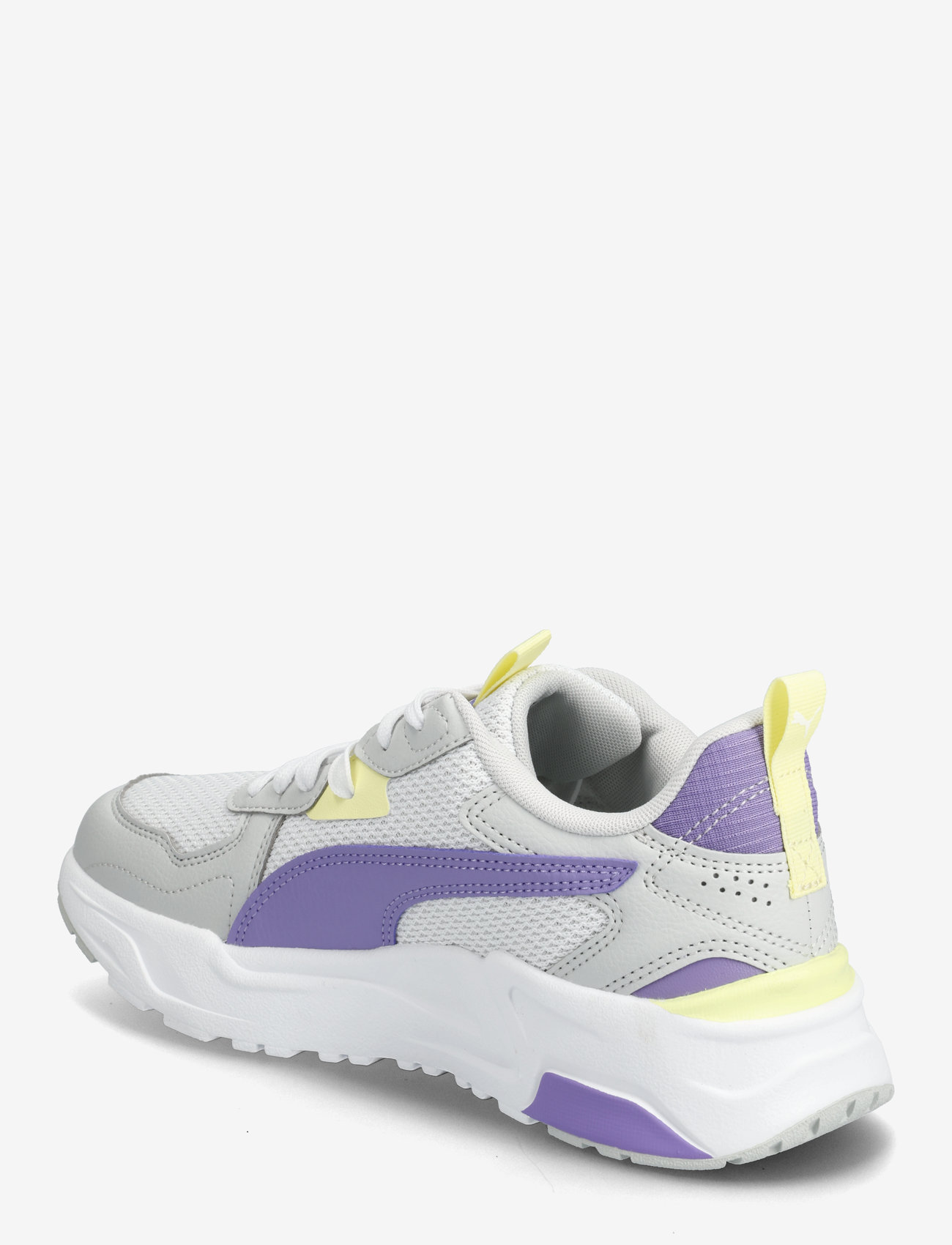 PUMA - Trinity Lite Jr - lave sneakers - puma white-lavender alert-glacial gray - 2