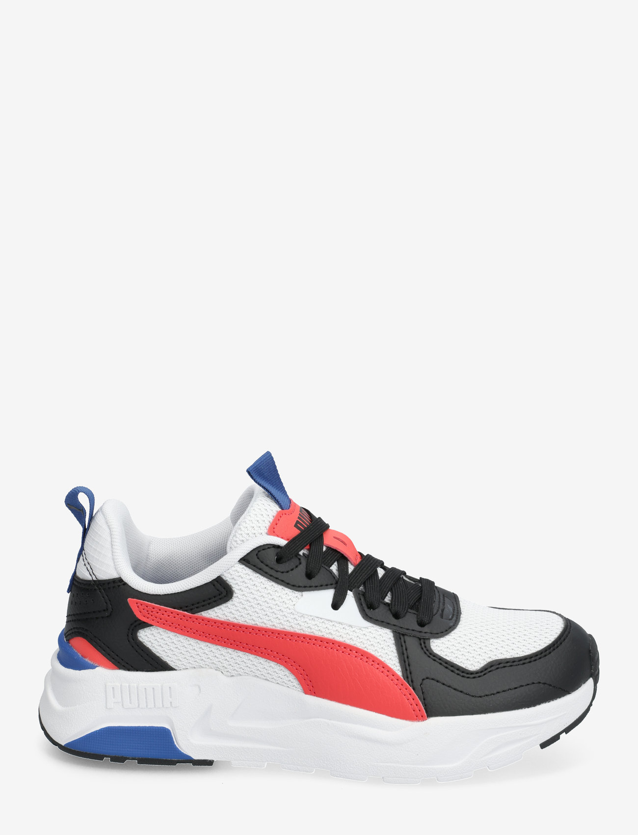 PUMA - Trinity Lite Jr - niedriger schnitt - puma white-active red-puma black - 1