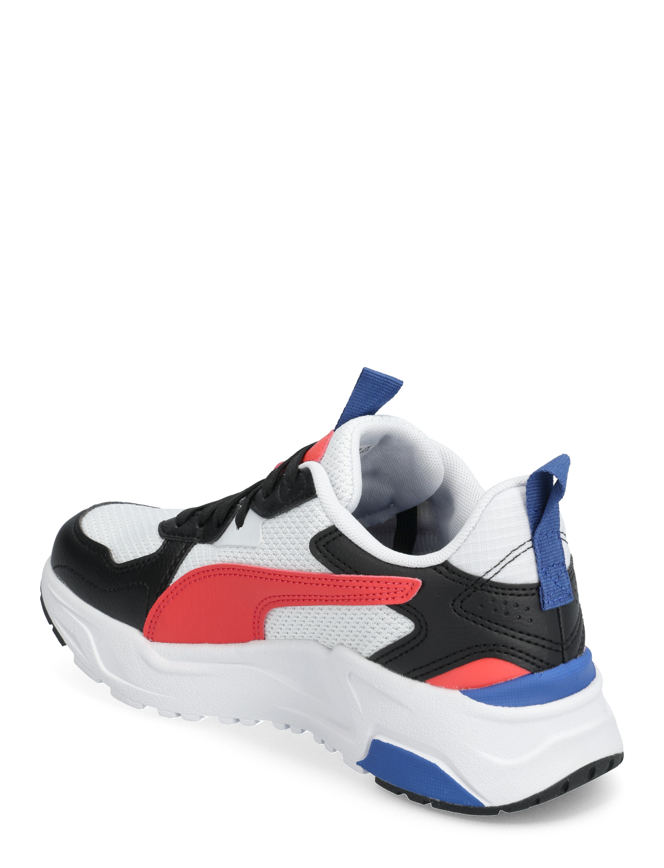 PUMA - Trinity Lite Jr - puma white-active red-puma black - 2