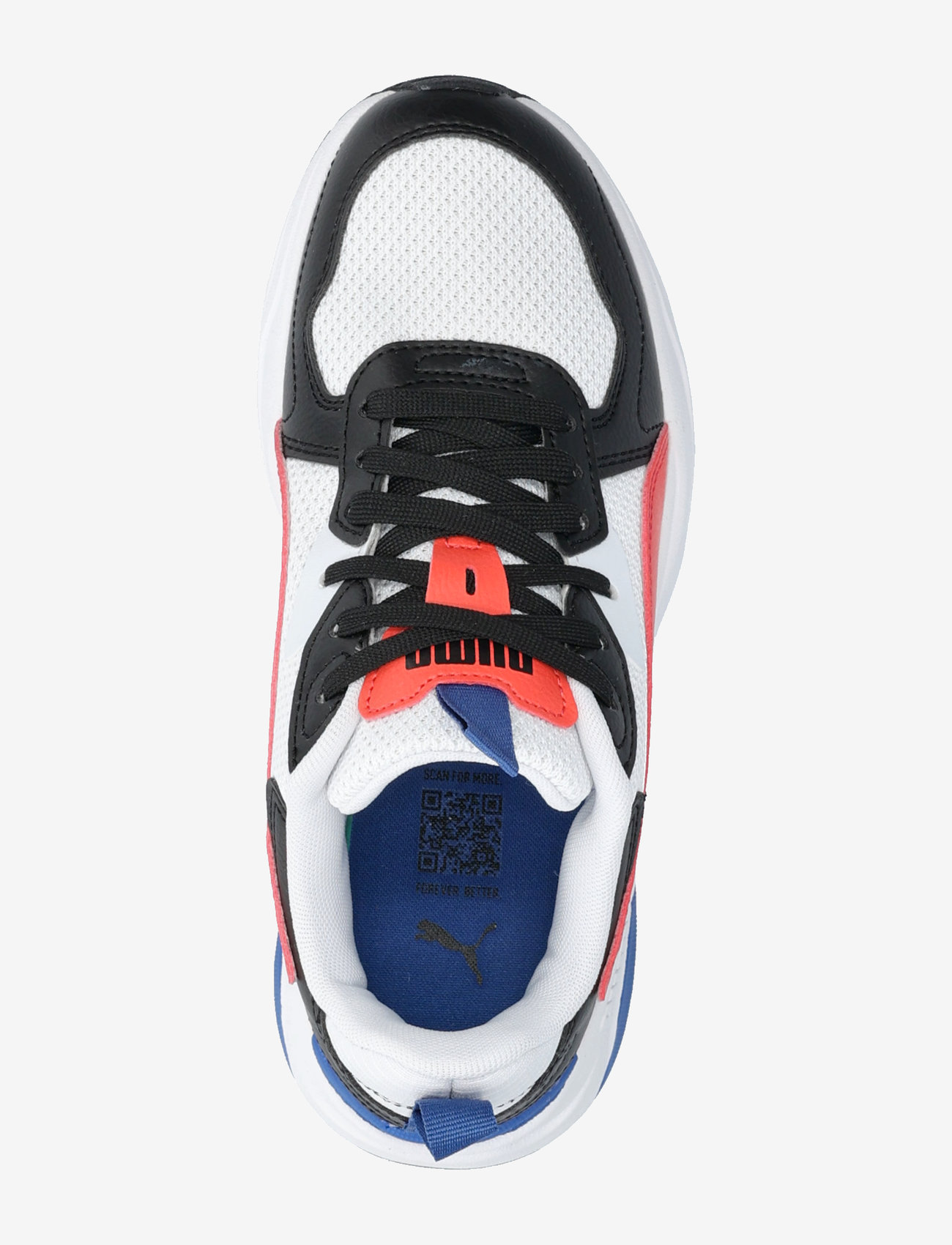 PUMA - Trinity Lite Jr - niedriger schnitt - puma white-active red-puma black - 3