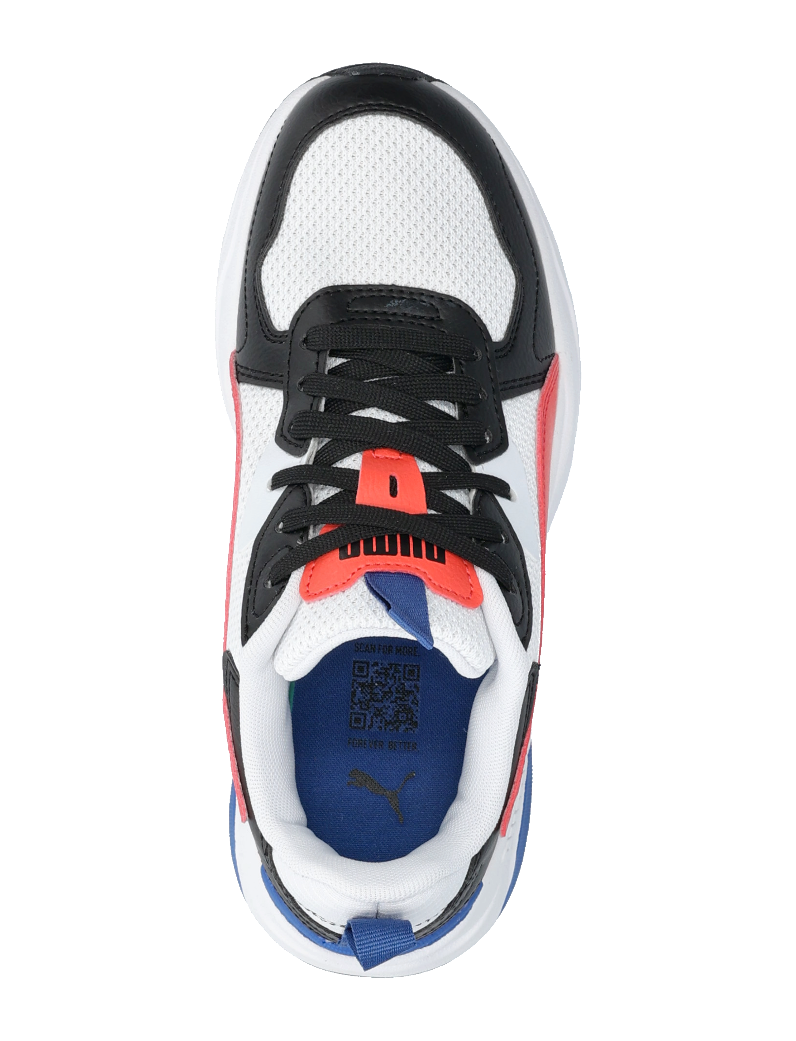 PUMA - Trinity Lite Jr - puma white-active red-puma black - 3