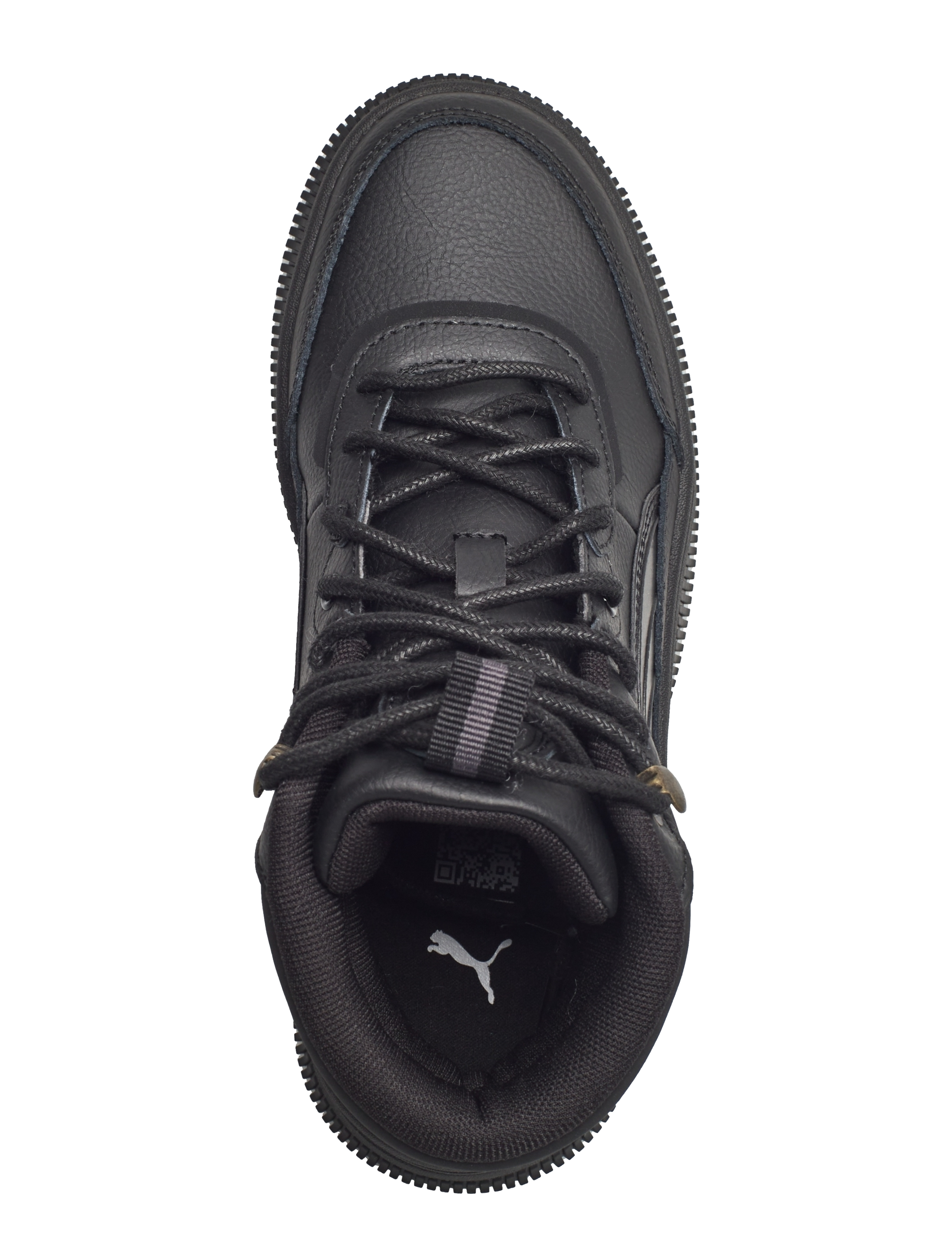 PUMA - Mayra - high top sneakers - puma black-puma black-strong gray - 3