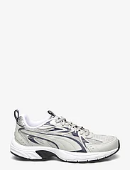 PUMA - Milenio Tech - sportiska stila apavi ar pazeminātu potītes daļu - ash gray-puma navy-puma silver - 1