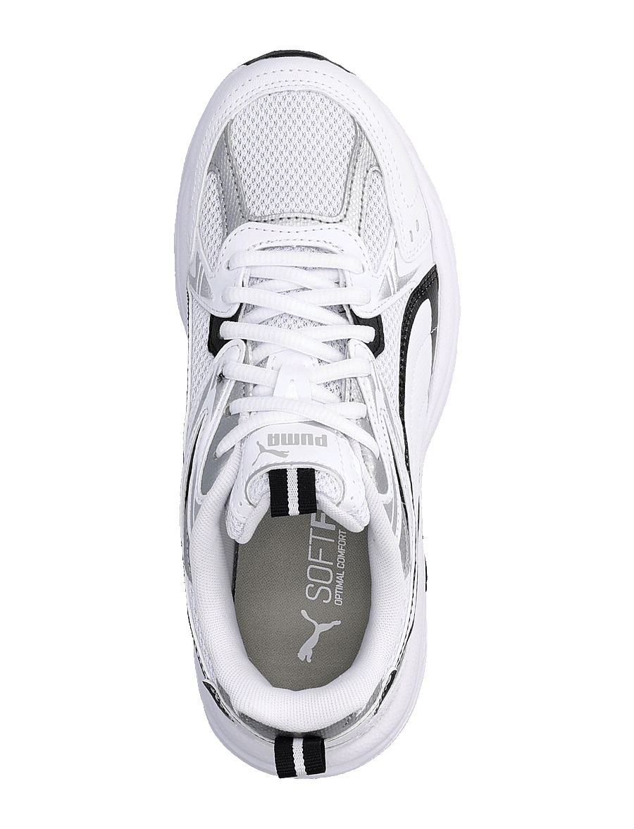 PUMA - Milenio Tech - niedrige sneakers - puma white-puma black-puma silver - 4