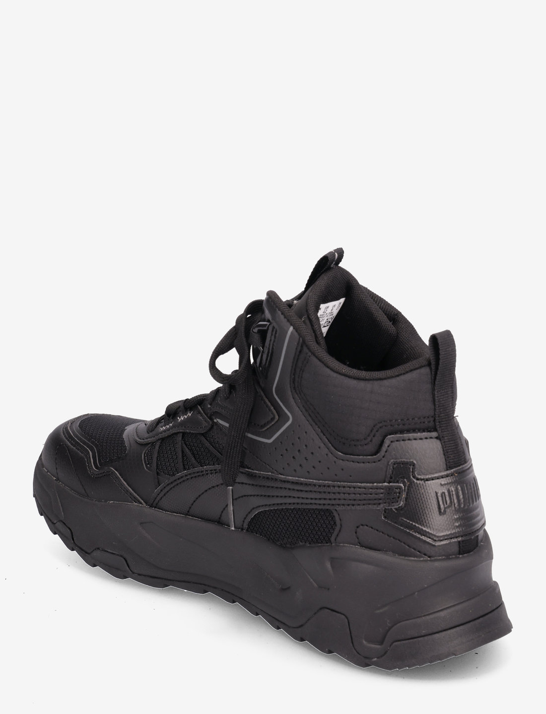 Black high top puma shoes shop
