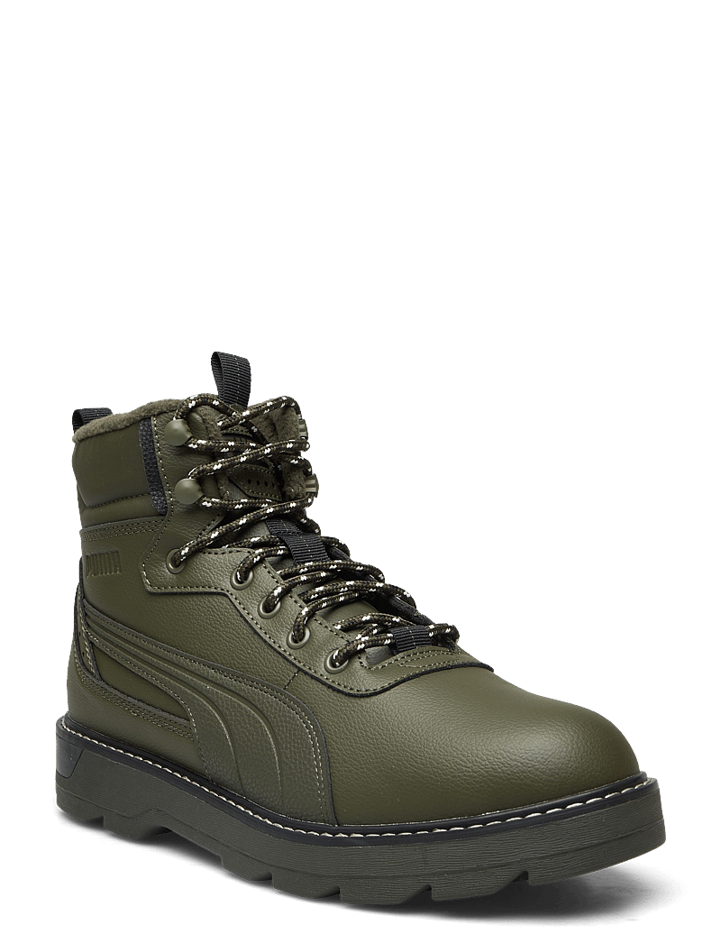 PUMA - Desierto v3 - madala säärega tossud - dark olive-dark olive - 1