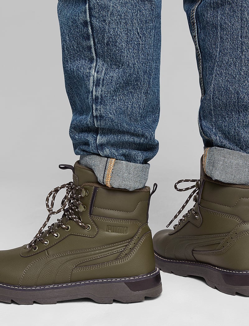 PUMA - Desierto v3 - madala säärega tossud - dark olive-dark olive - 0