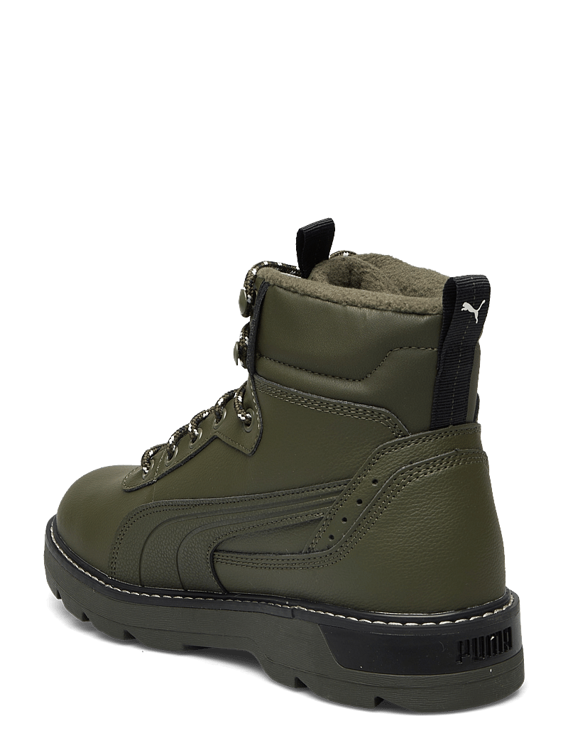 PUMA - Desierto v3 - madala säärega tossud - dark olive-dark olive - 3